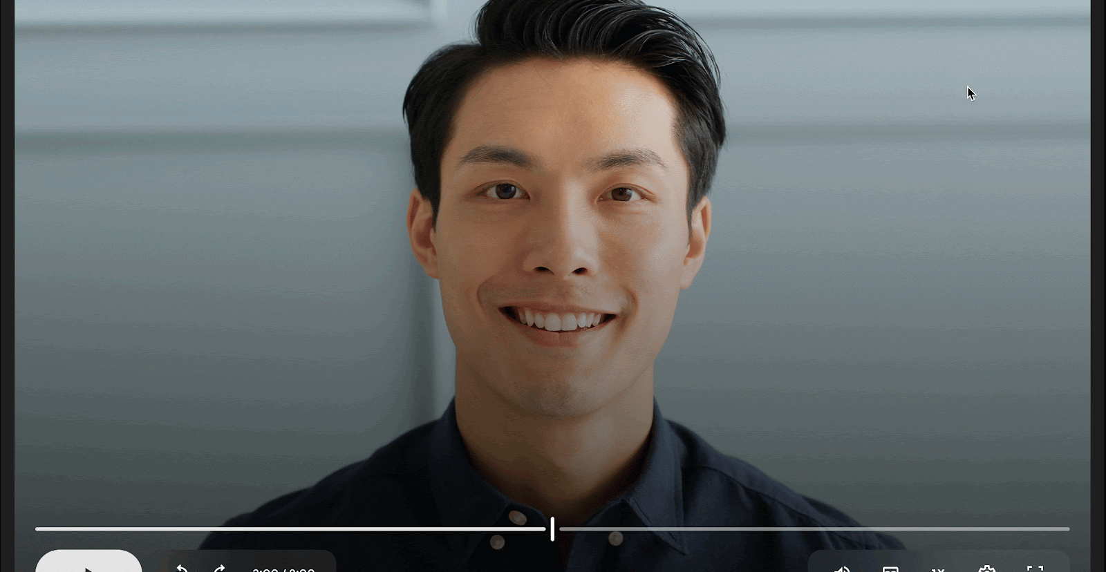 A GIF demonstrating Gemini answering questions about a video in Google Drive.
