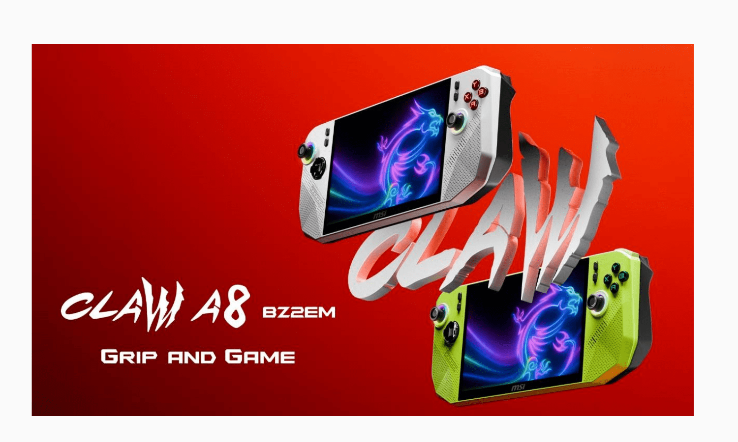 An image showing the MSI Claw A8