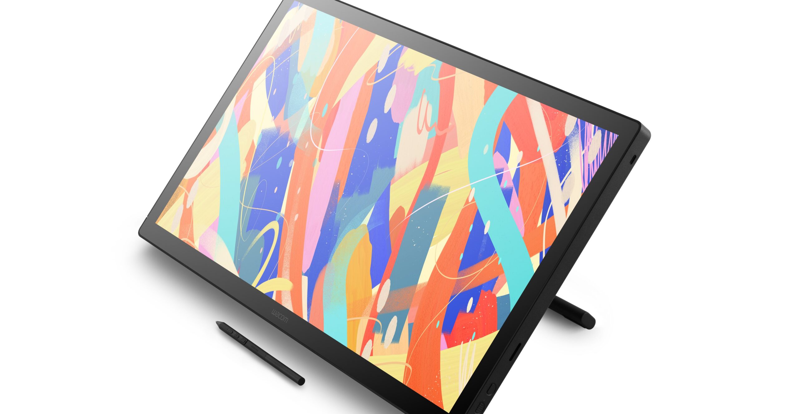 The Wacom Cintiq 24 against a white background.