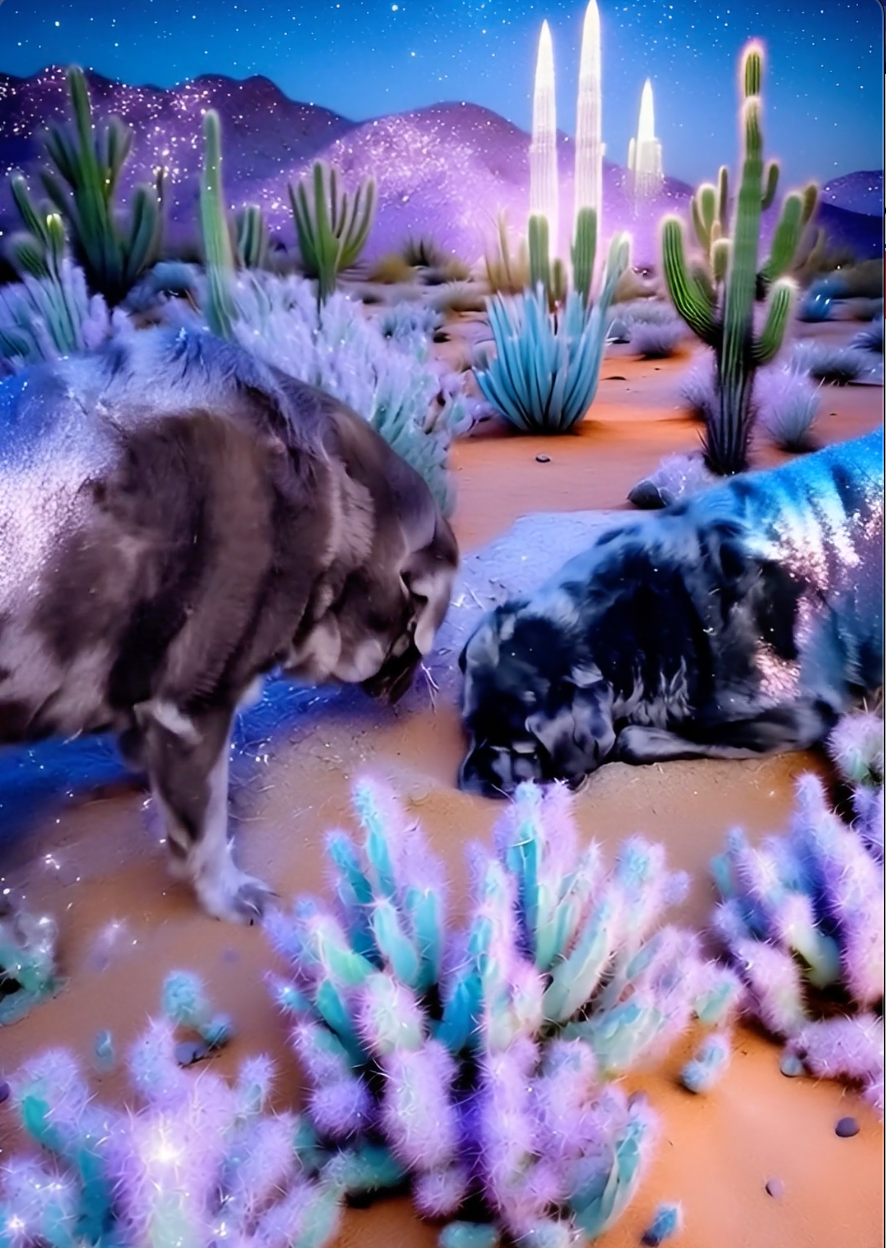 A screenshot of an AI-edited image