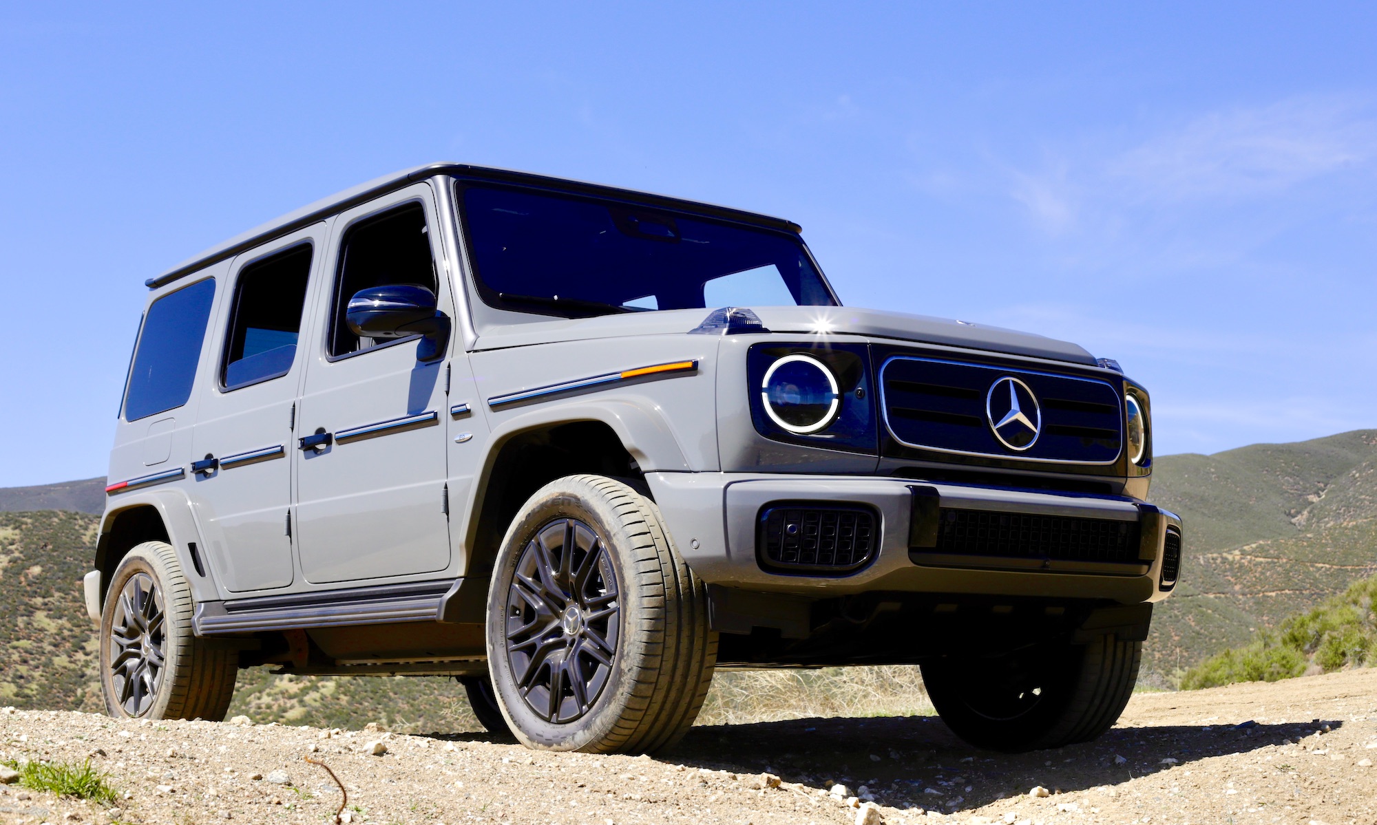 Photo of Mercedes-Benz electric G-Wagen.