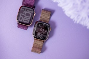 Two Apple Watch Series 10s.