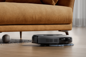 Eufy Robot Vacuum Omni C20 cleaning under a couch