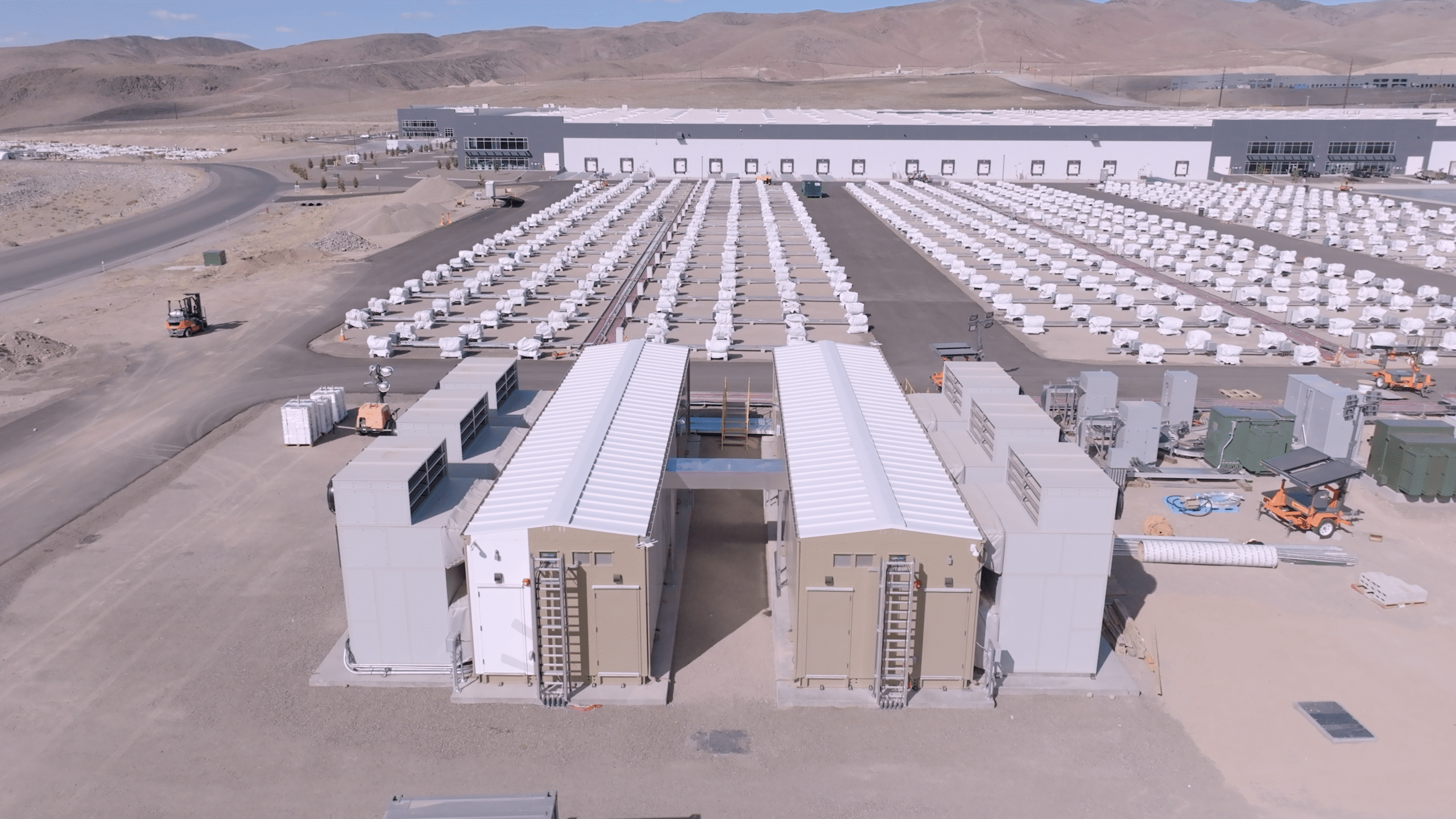 photo of Redwood Materials’ energy storage system