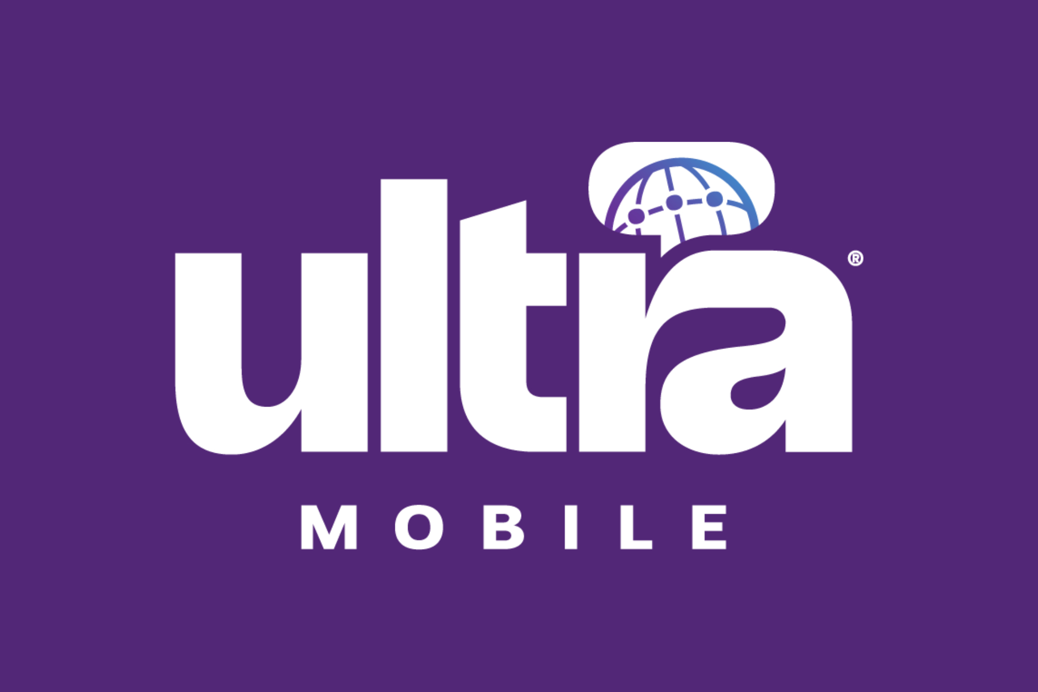 A logo of Ultra Mobile.