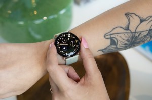 Google Pixel Watch 4 on wrist