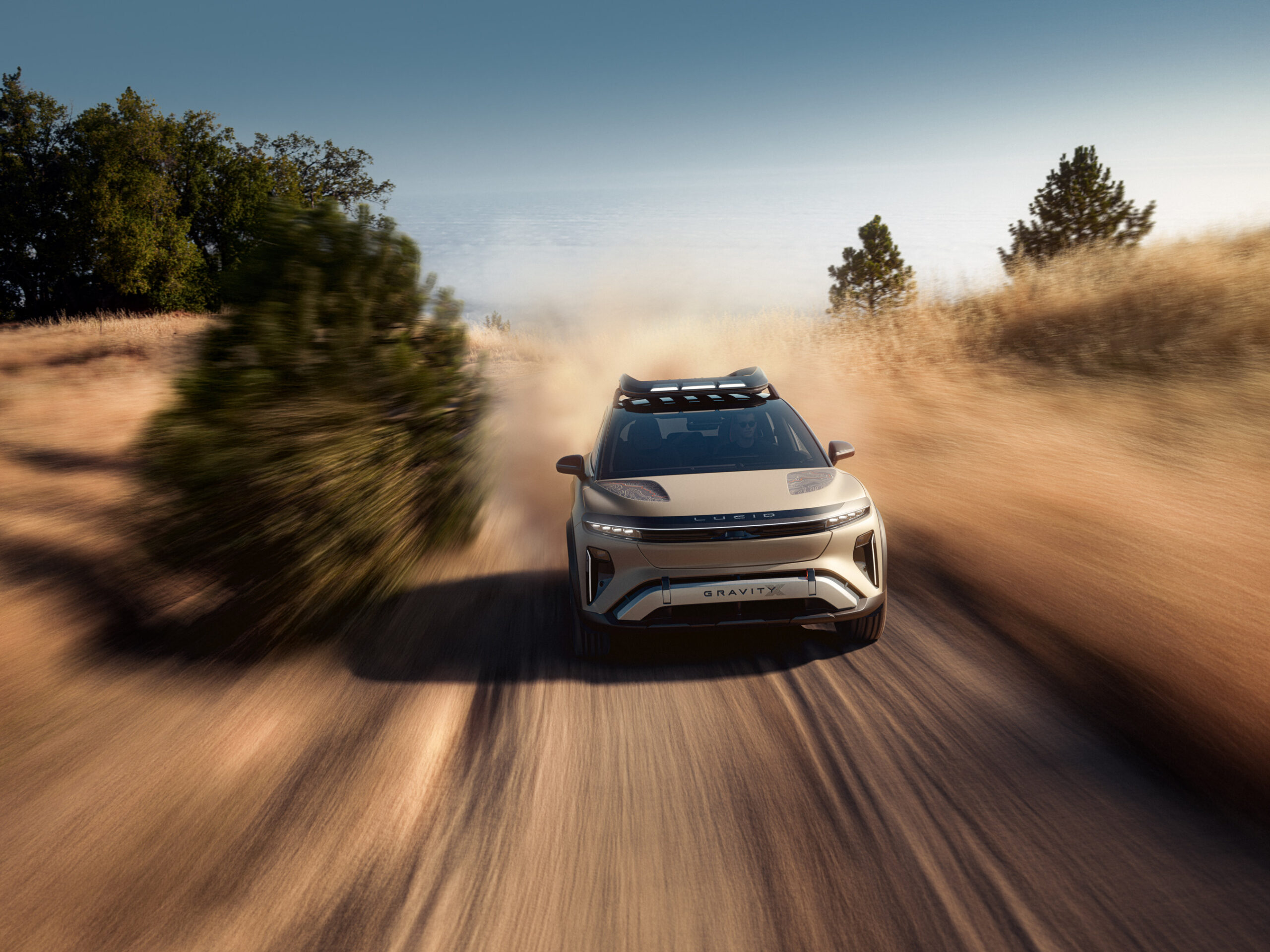 photo of Lucid Gravity off-road concept