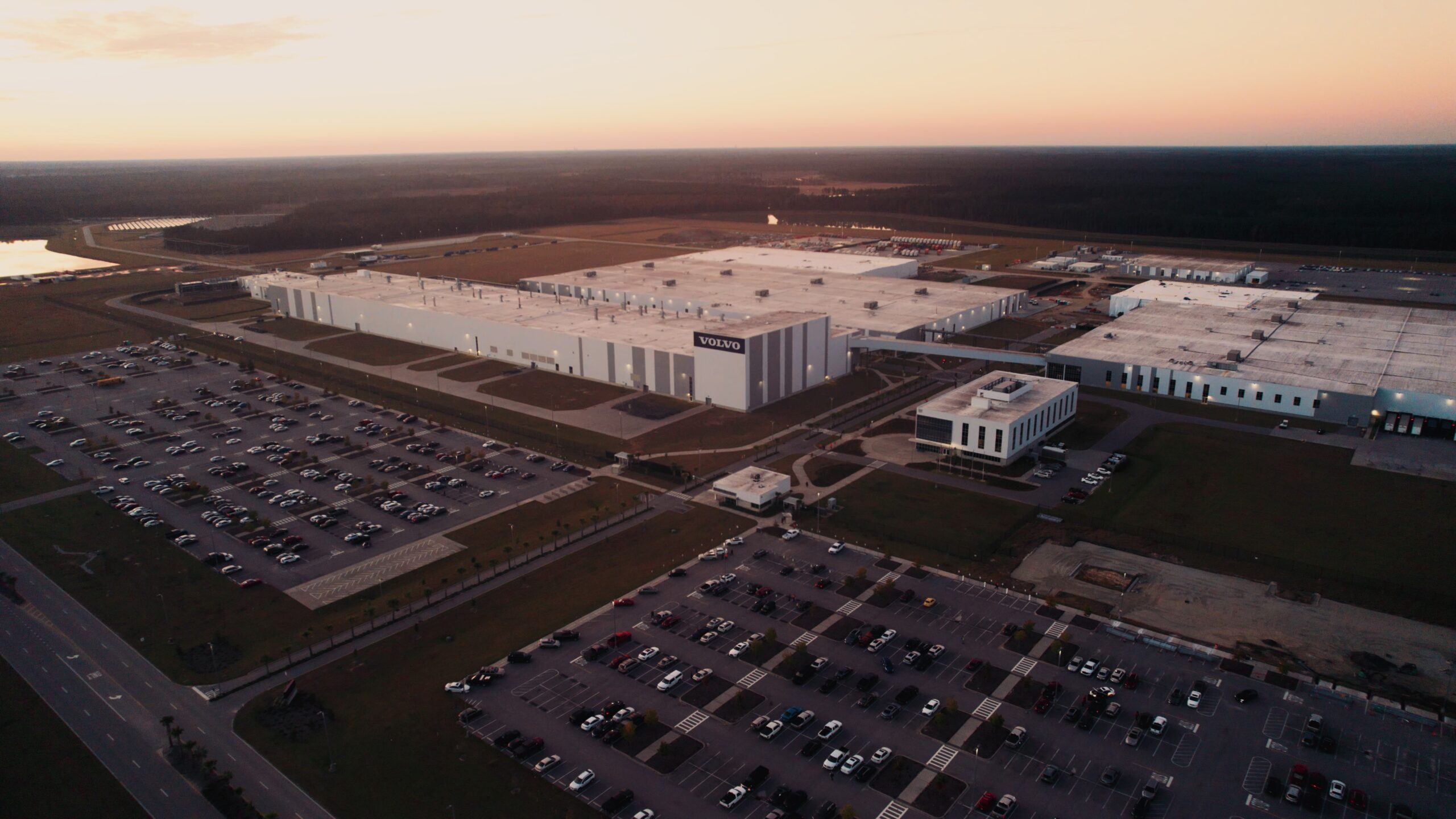 image of Volvo factory in Charleston
