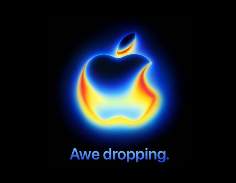 An image showing Apple’s iPhone 17 event invite with the text “awe dropping.”