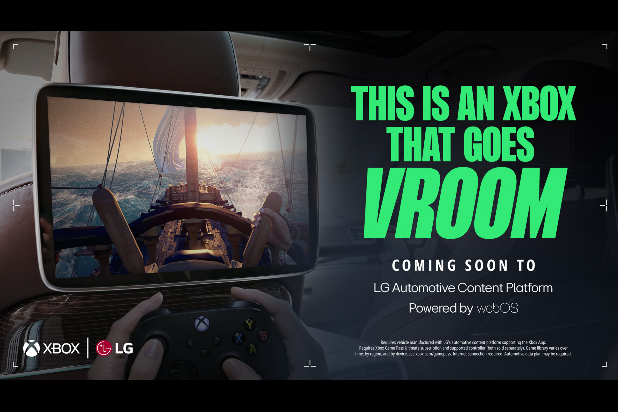 LG Xbox car announcement
