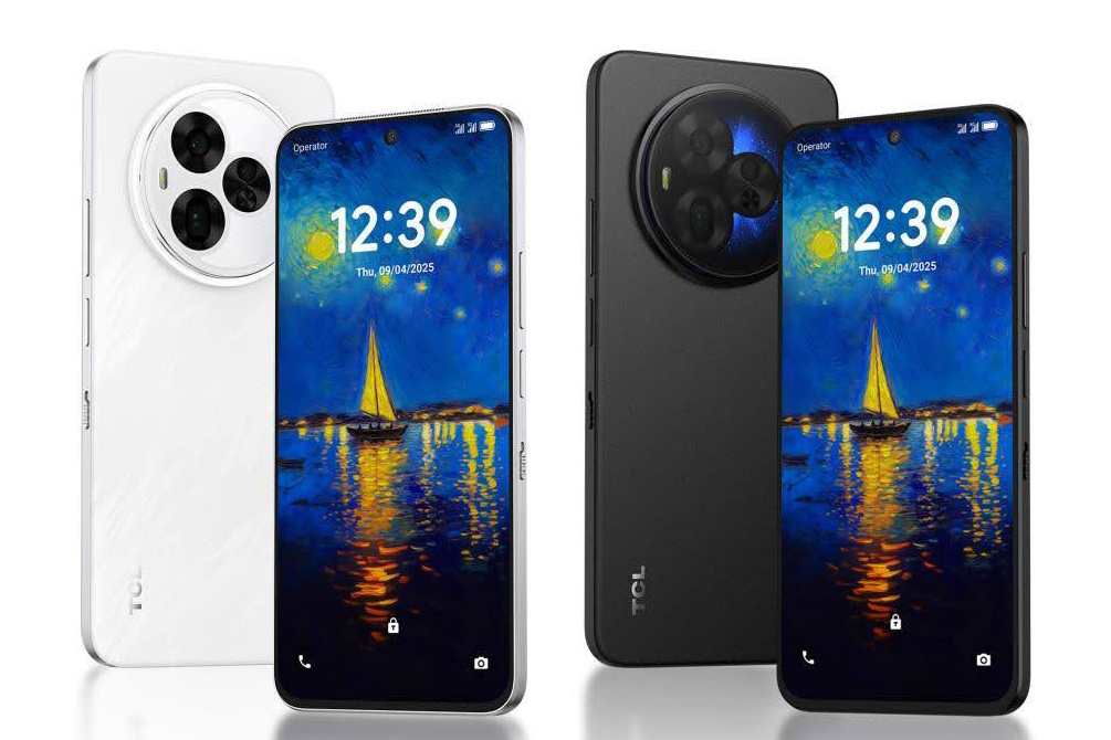 TCL Nxtpaper 60 Ultra in front of a white background TCL Nxtpaper 60 Ultra in front of a white background