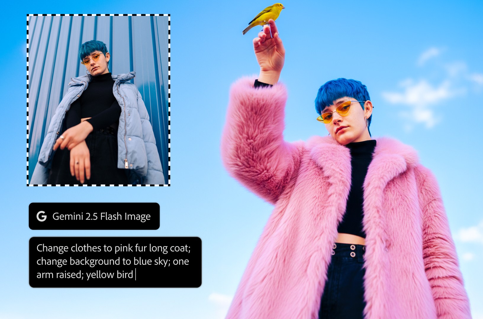 Photoshop’s Generative Fill tool using Google’s Gemini 2.5 Flash.