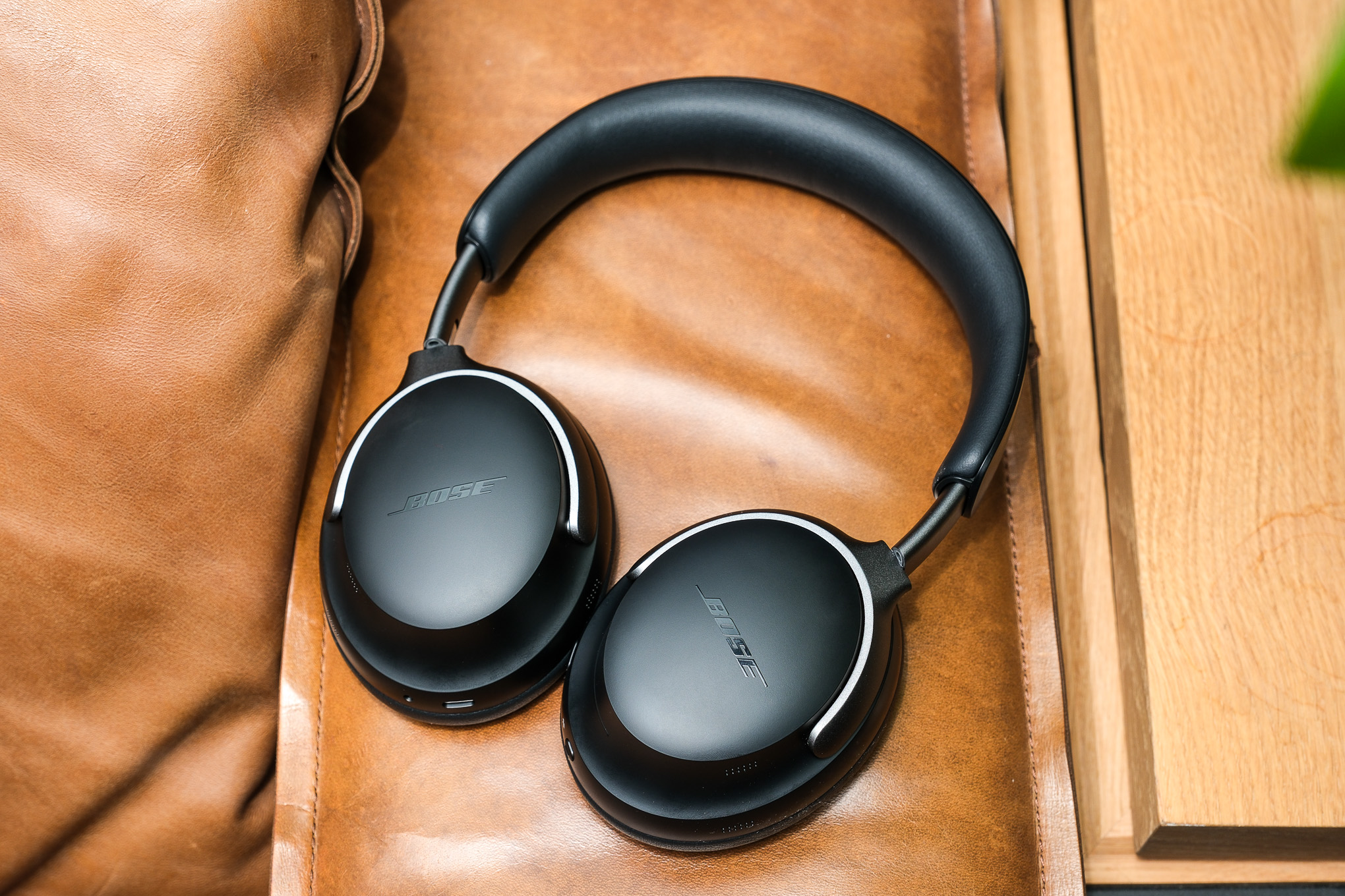 A photo of Bose’s QuietComfort Ultra Headphones. A photo of Bose’s QuietComfort Ultra Headphones.