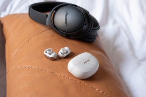 A photo of Bose’s Ultra Open Earbuds.