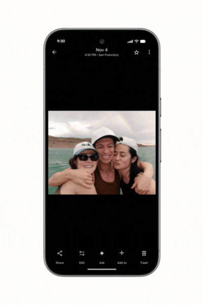 Google Photos facial editing updates. Google Photos facial editing updates.