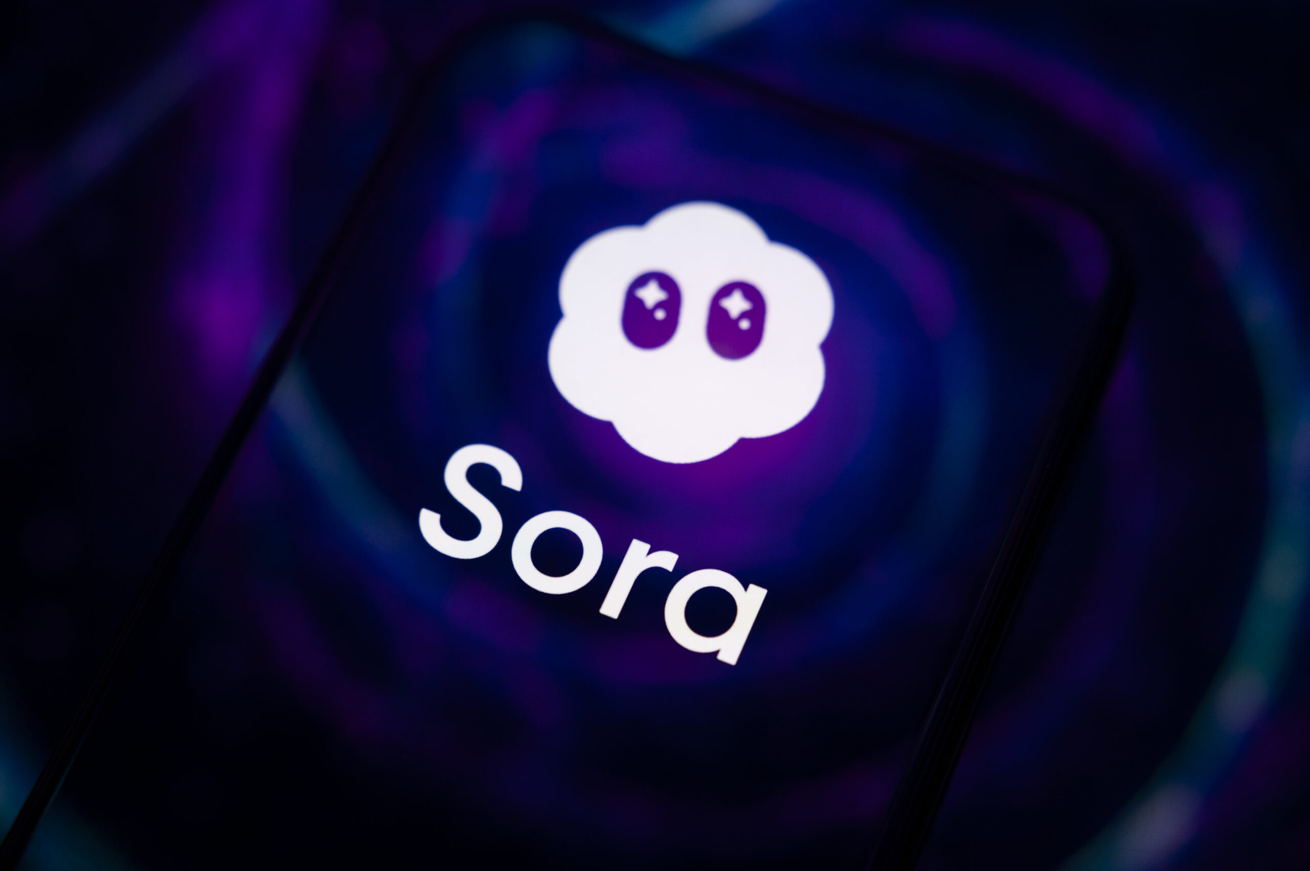 An illustration of the Sora logo