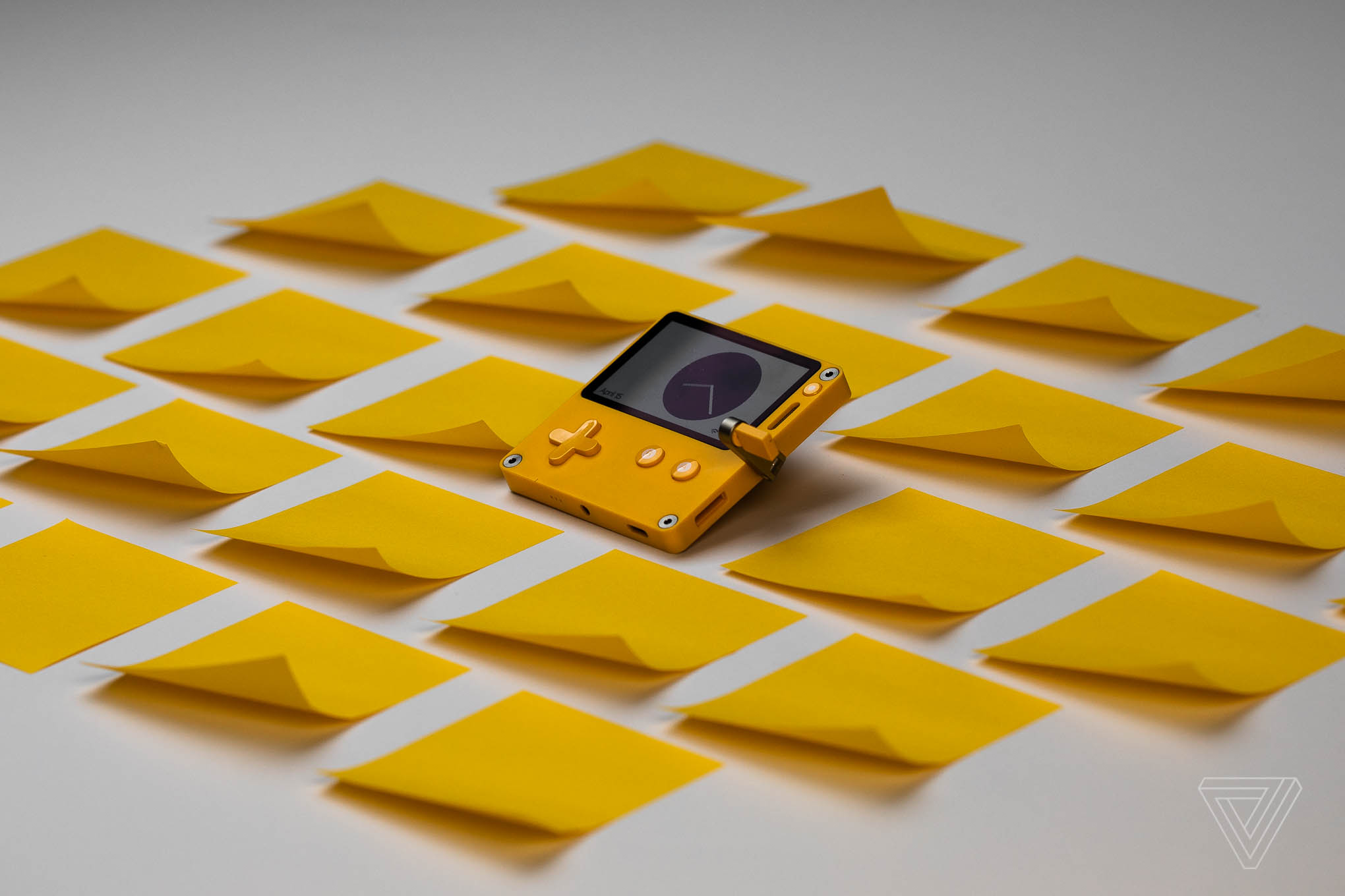 A photo of the Playdate.