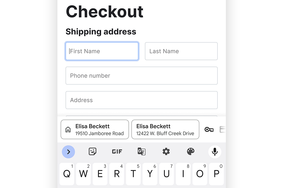 A screenshot showing expanded suggestions in Google Chrome on Android.