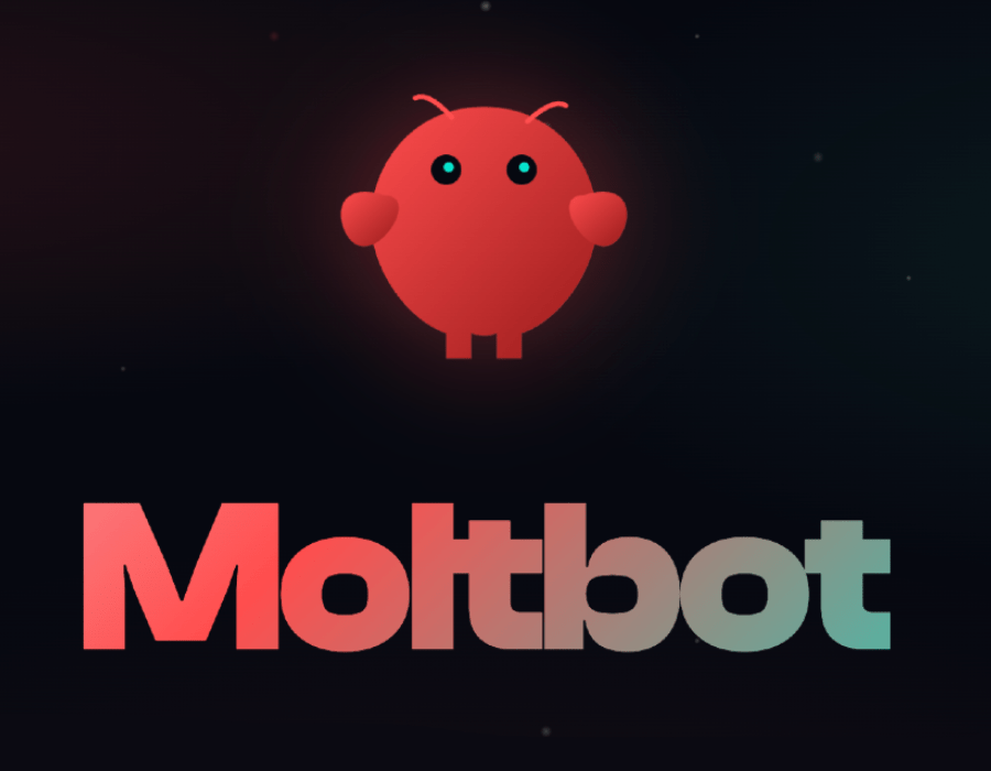 An image showing the Moltbot logo