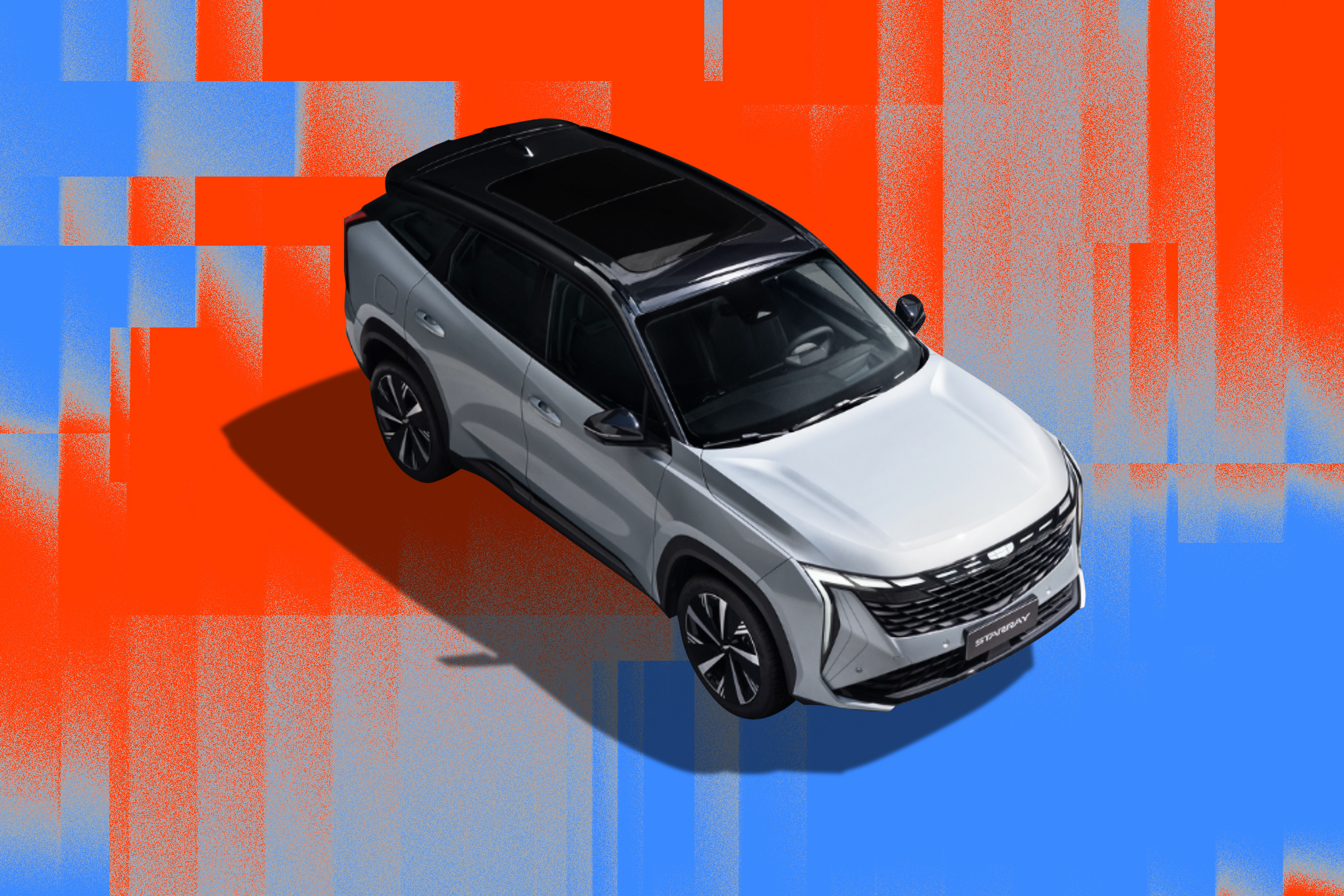 illustration of Geely vehicle