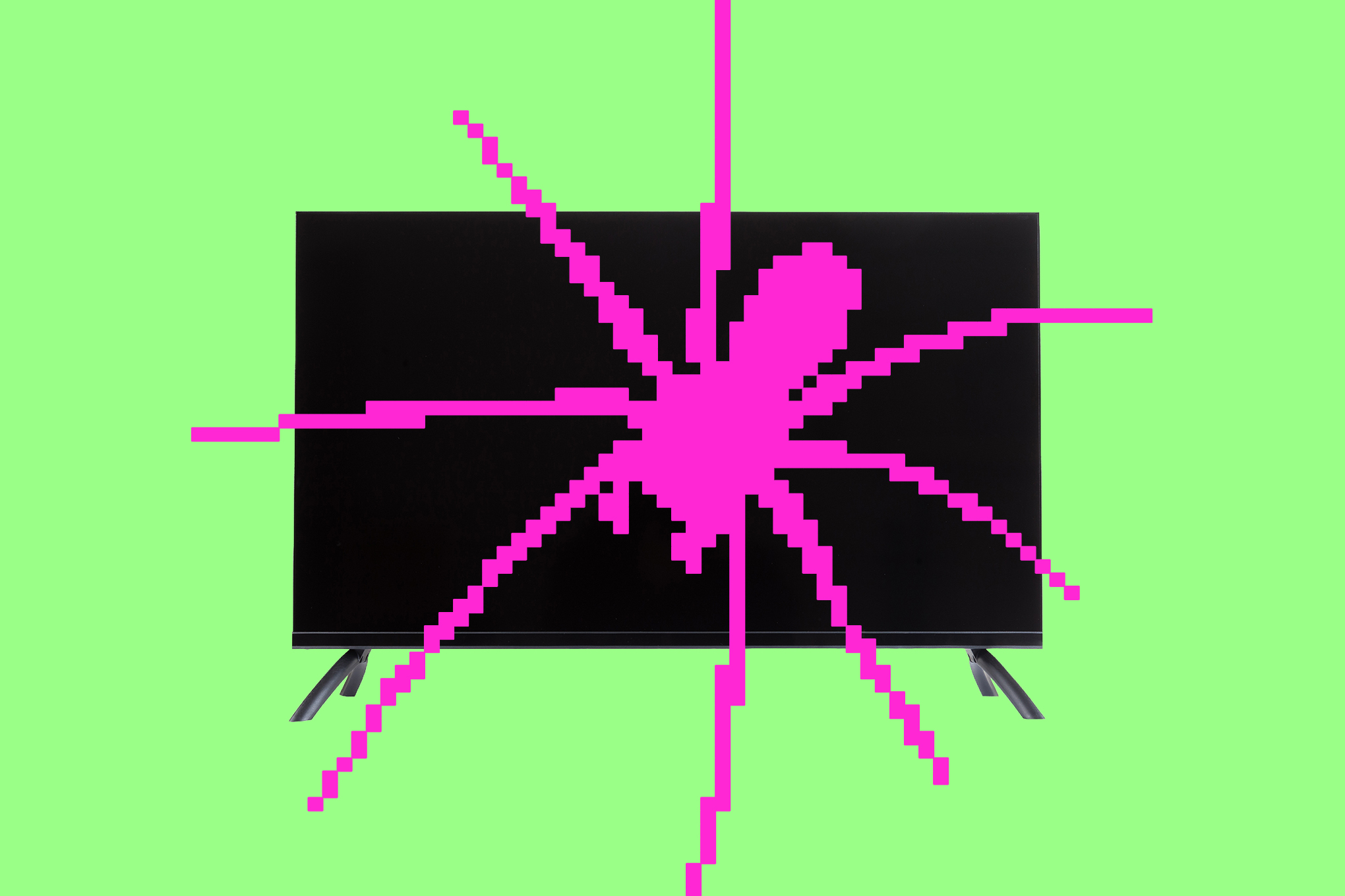 Spider in your tv
