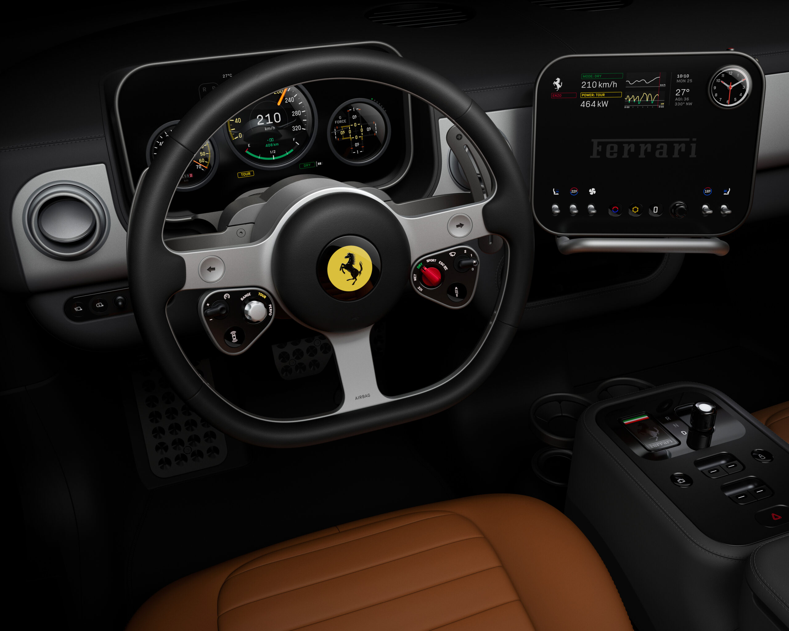 image of Ferrari Luce interior