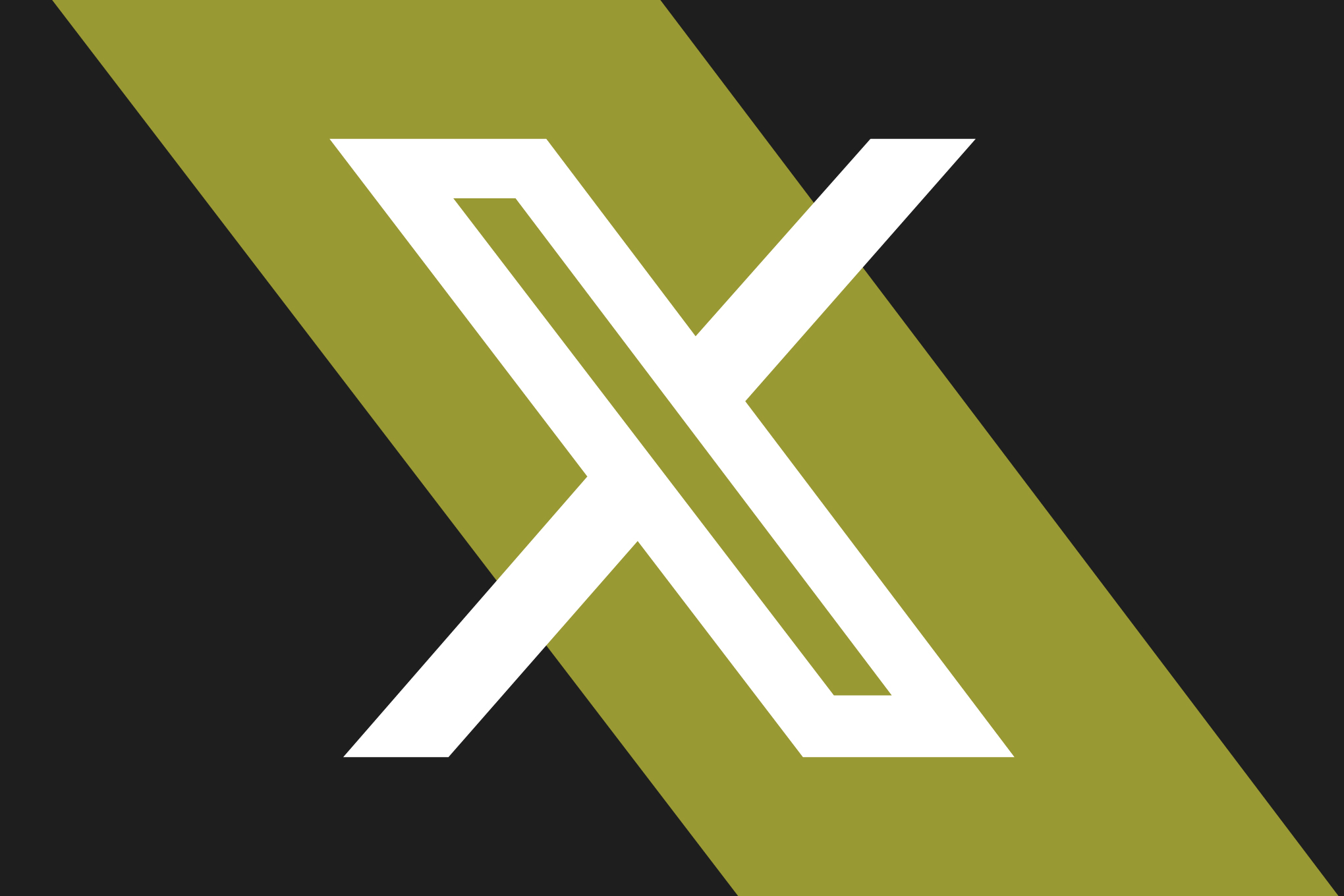 An illustration of the X logo