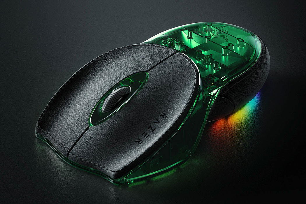The Razer Boomslang 20th Anniversary Edition against a dark gradient background.