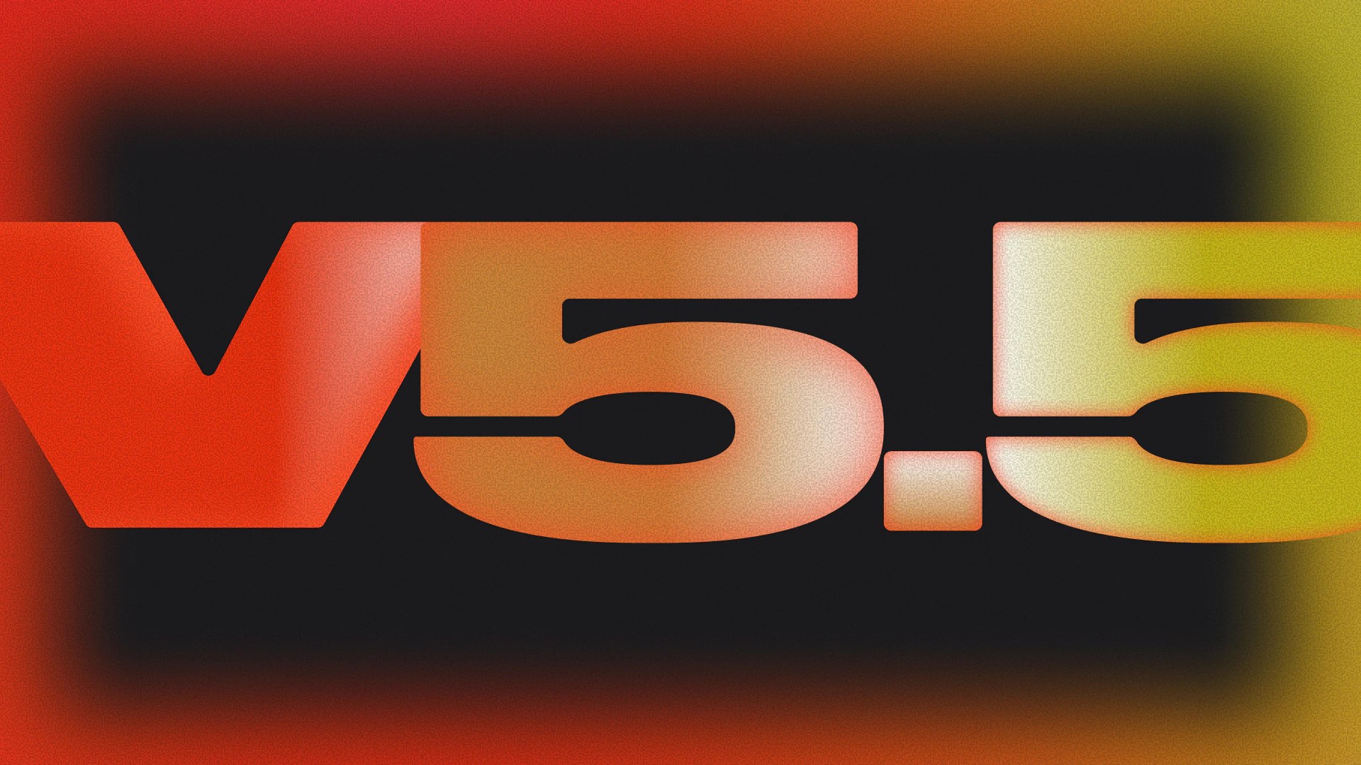 Suno V5.5 logo in big bold font, daring you to talk smack.