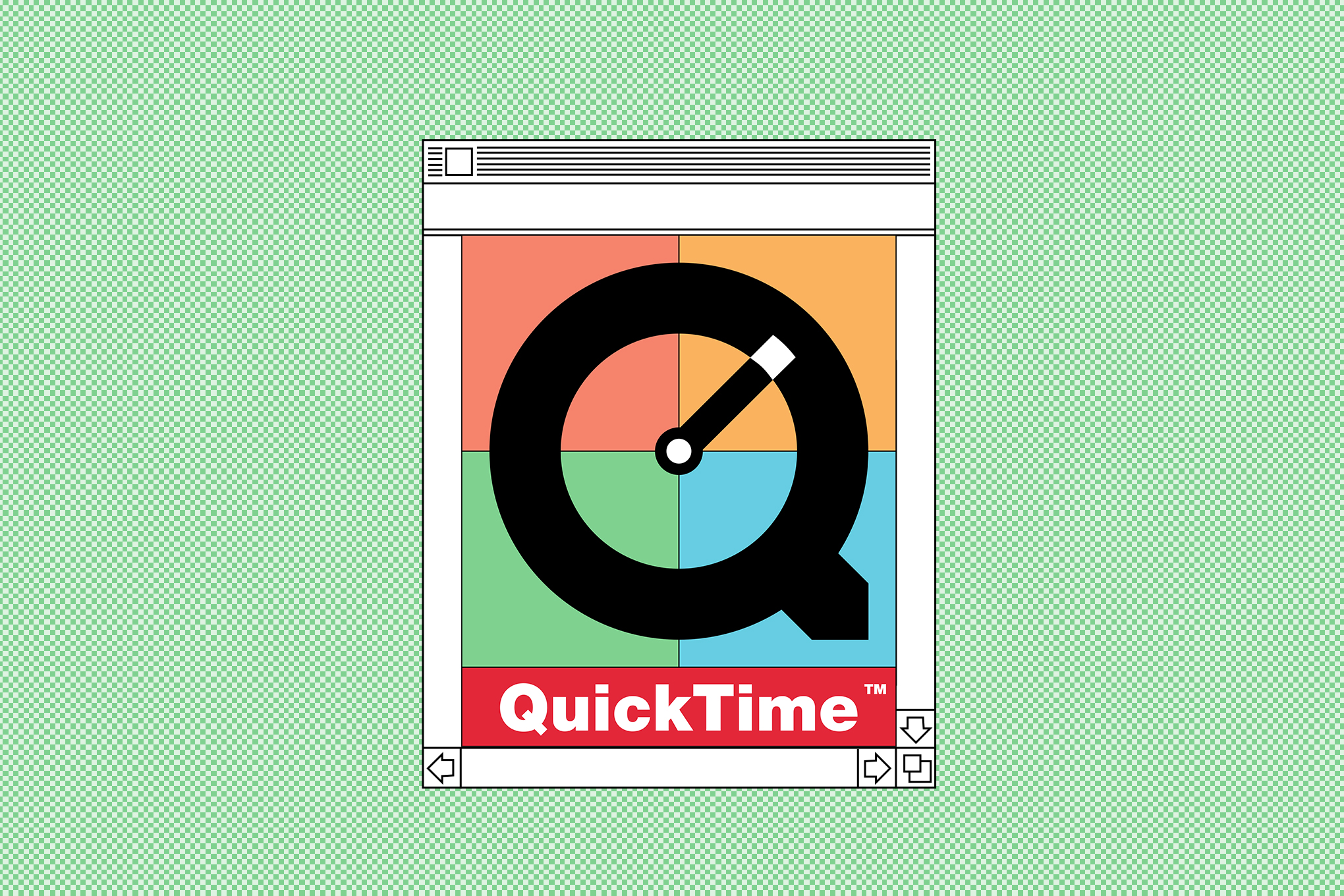 Quicktime logo.