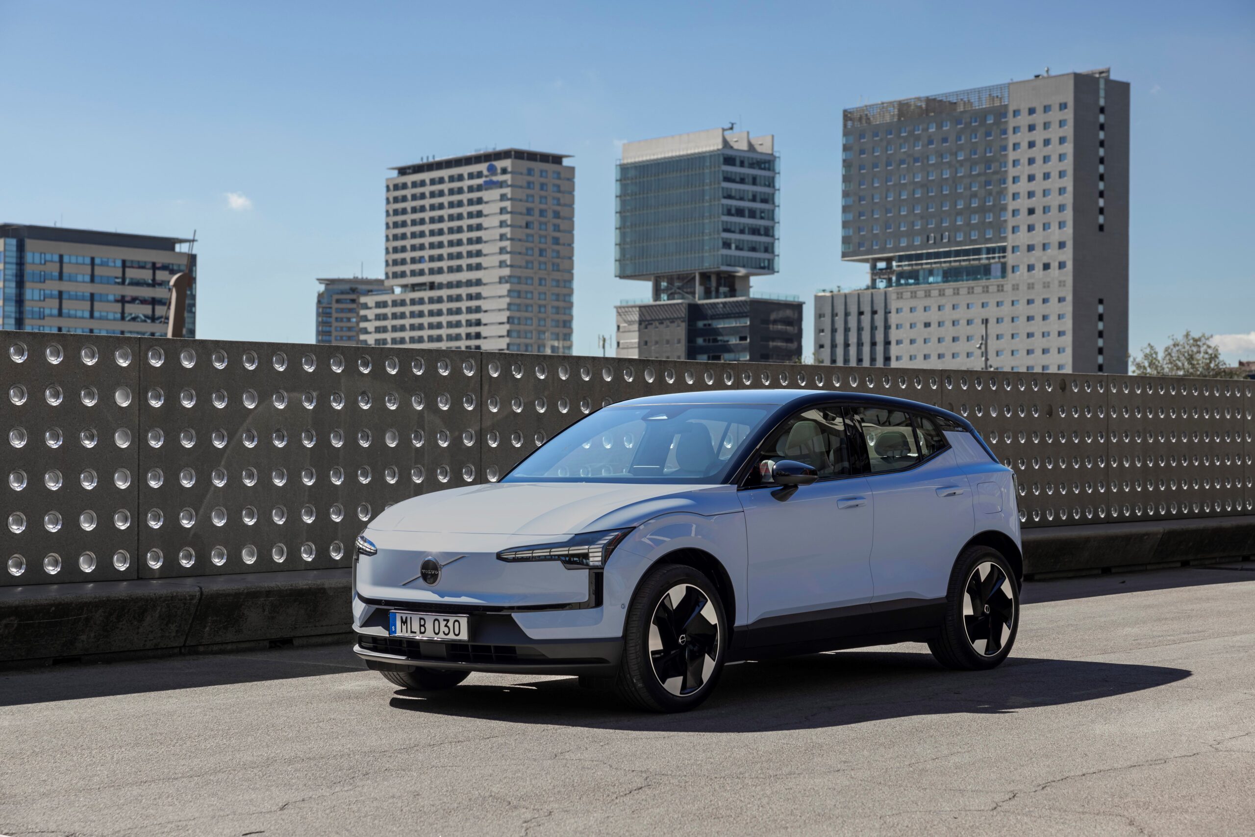 A photo of the Volvo EX30.