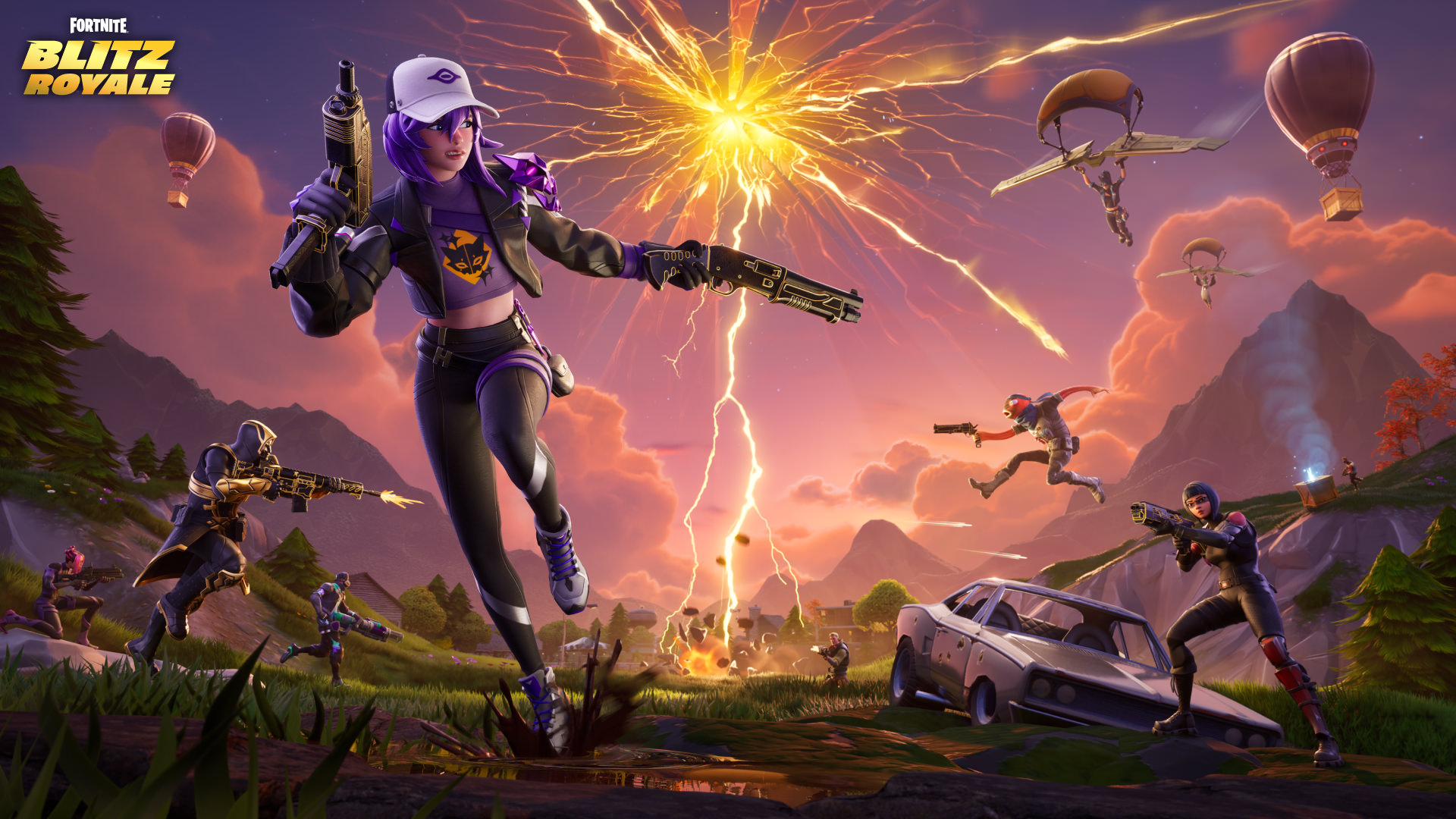 A screenshot from the video game Fortnite.