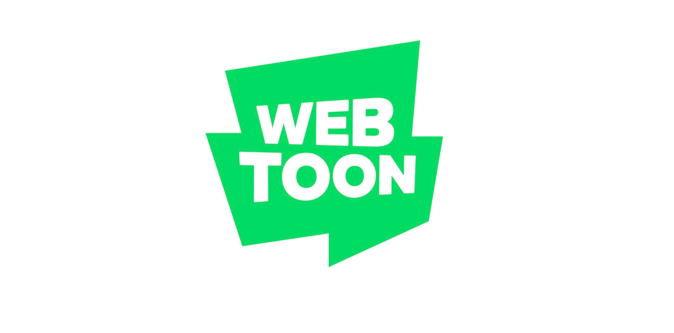 The Webtoon logo on a white background.