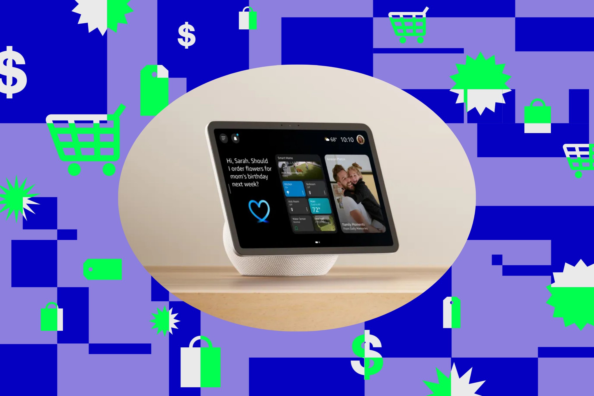 An image showing the new Amazon Echo Show 11.