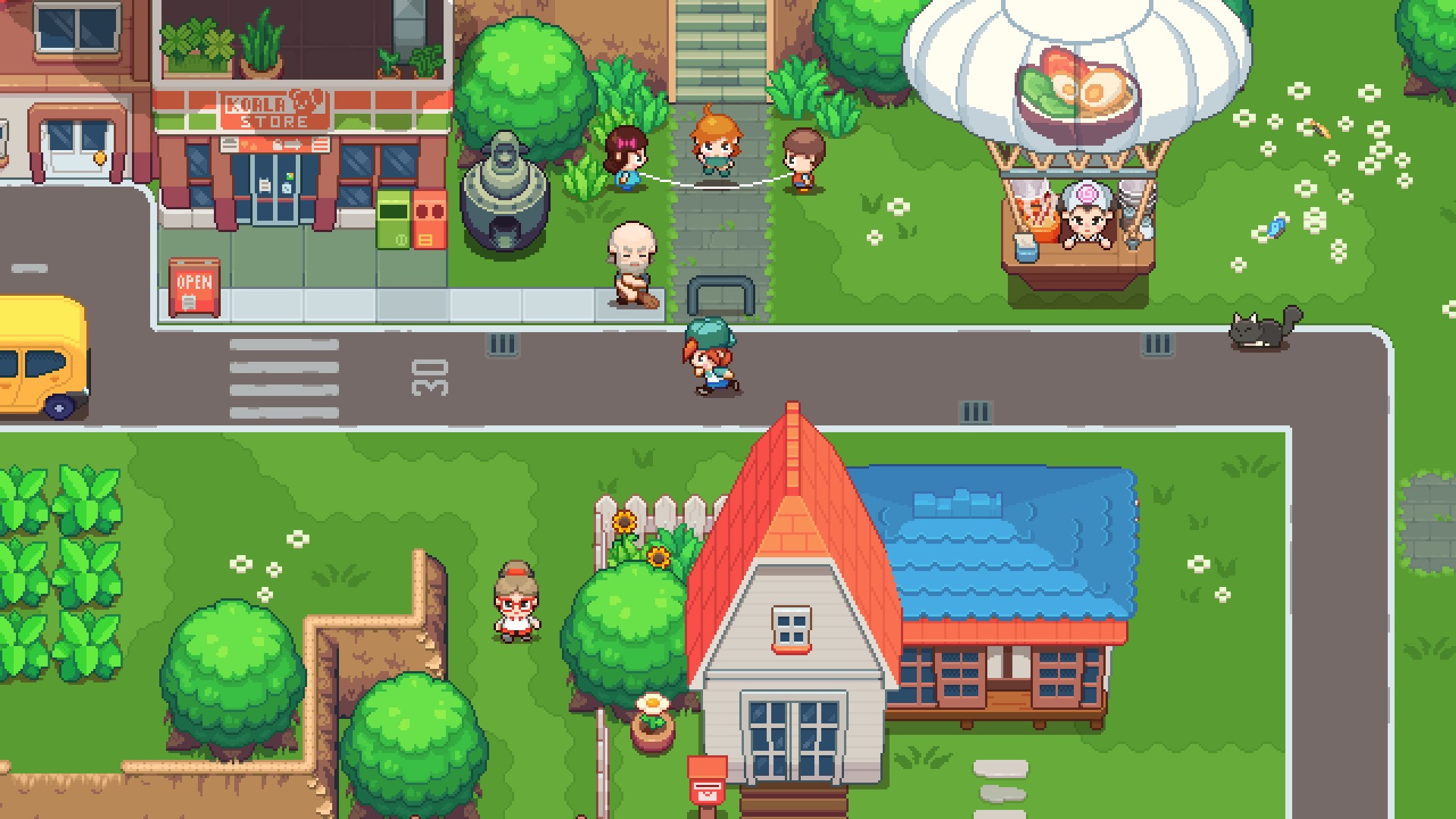 A screenshot from the video game Under The Island.