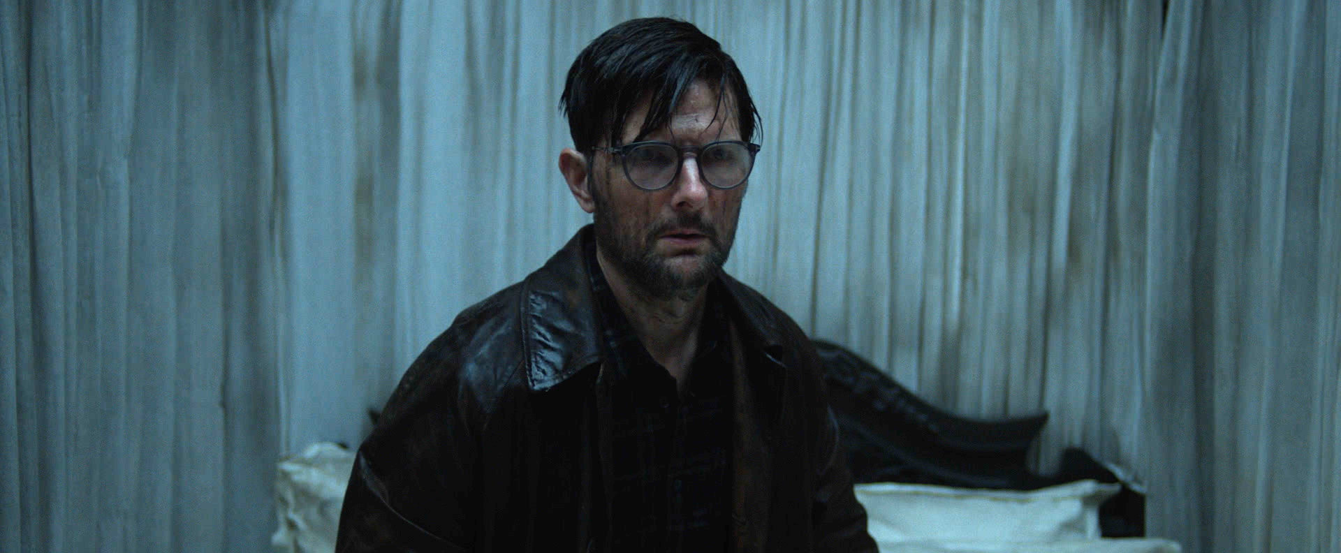 A still image from the film Hokum.