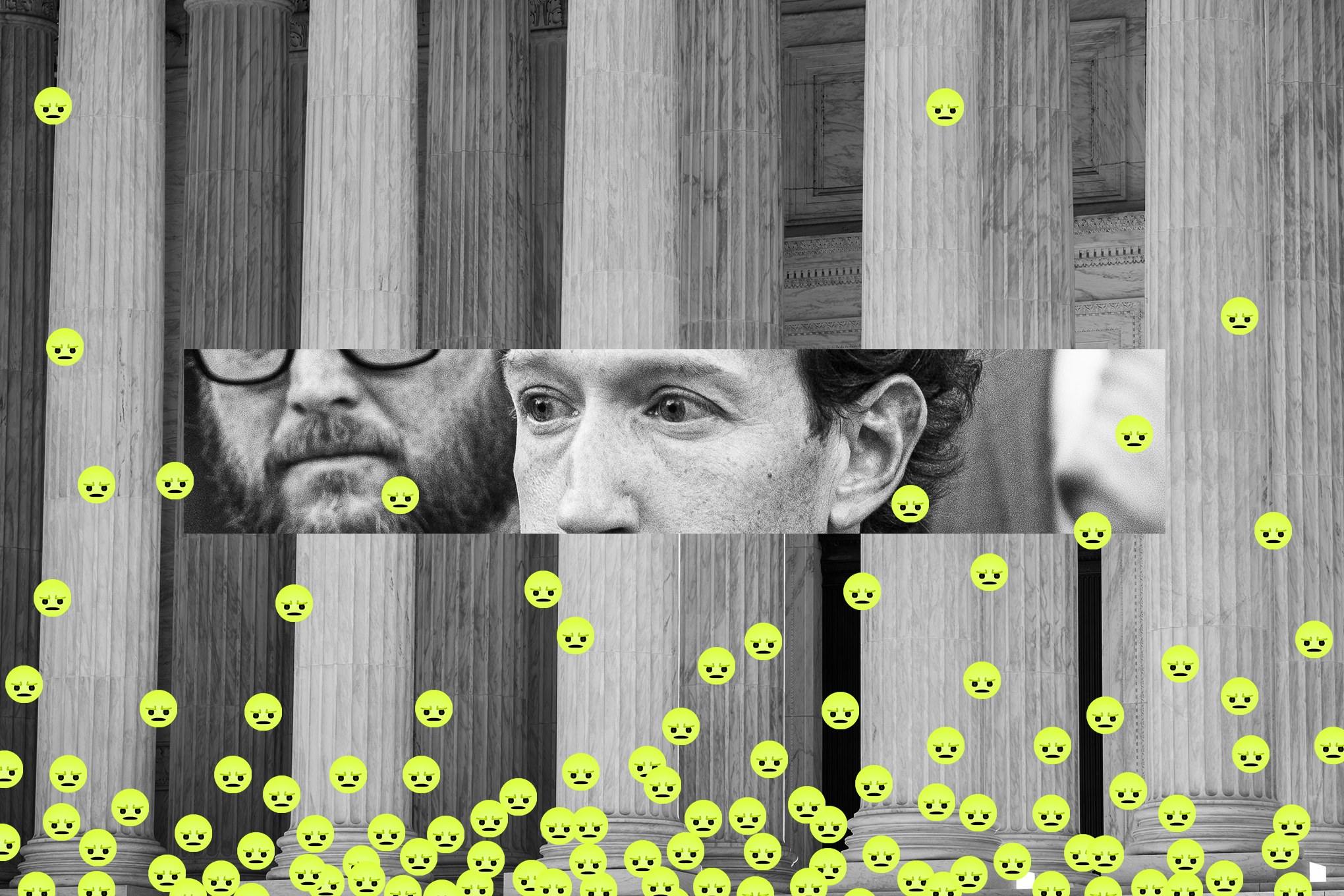 A photo illustration featuring Meta CEO Mark Zuckerberg.