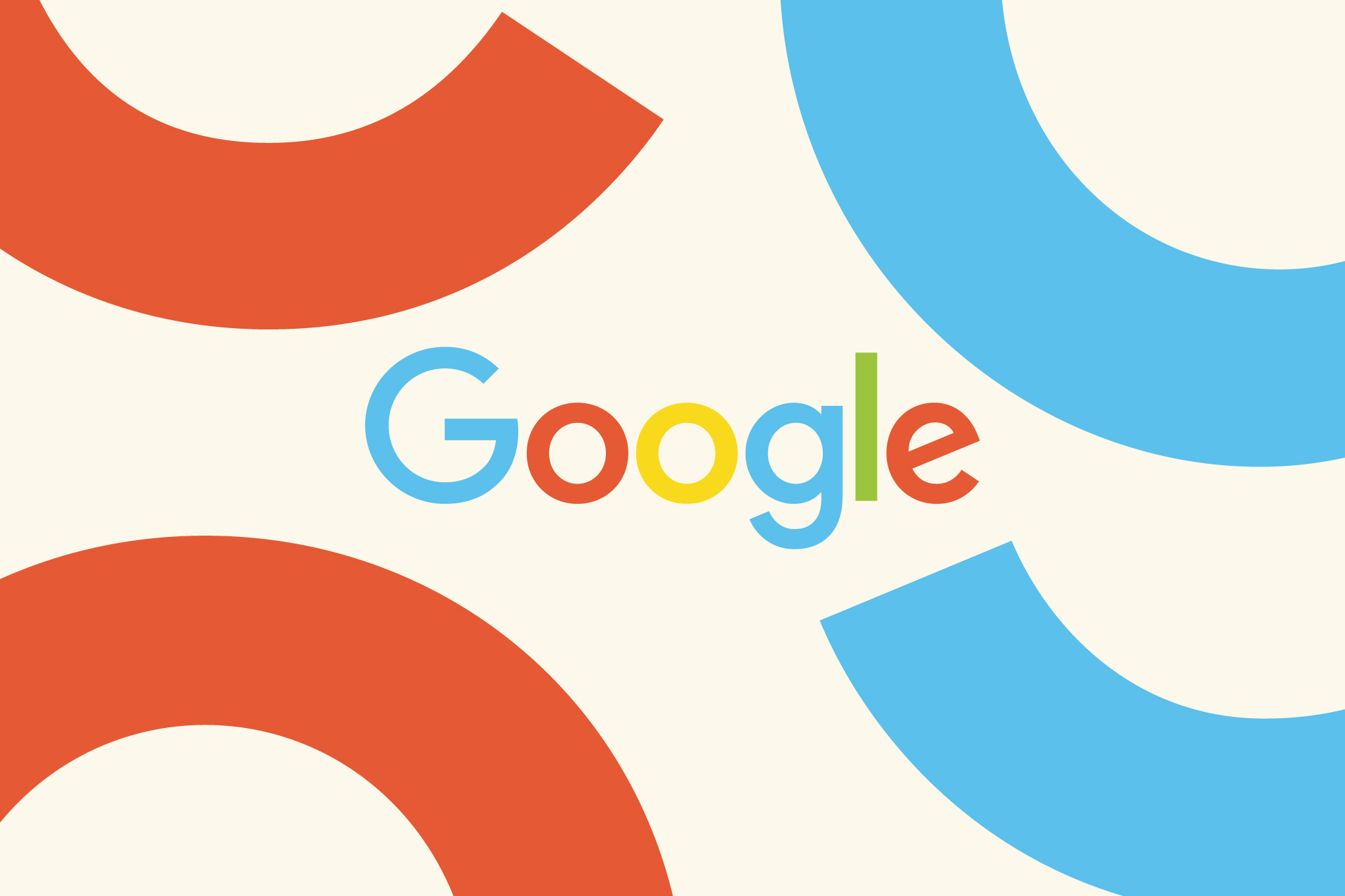 Illustration of the Google logo.