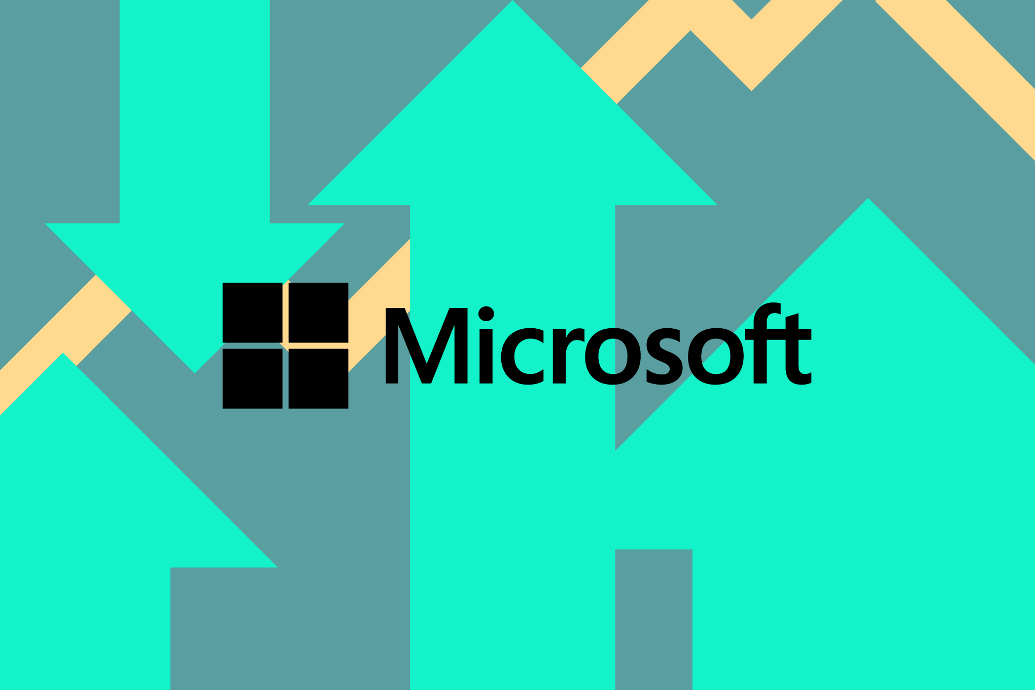 An illustration of Microsoft’s logo.