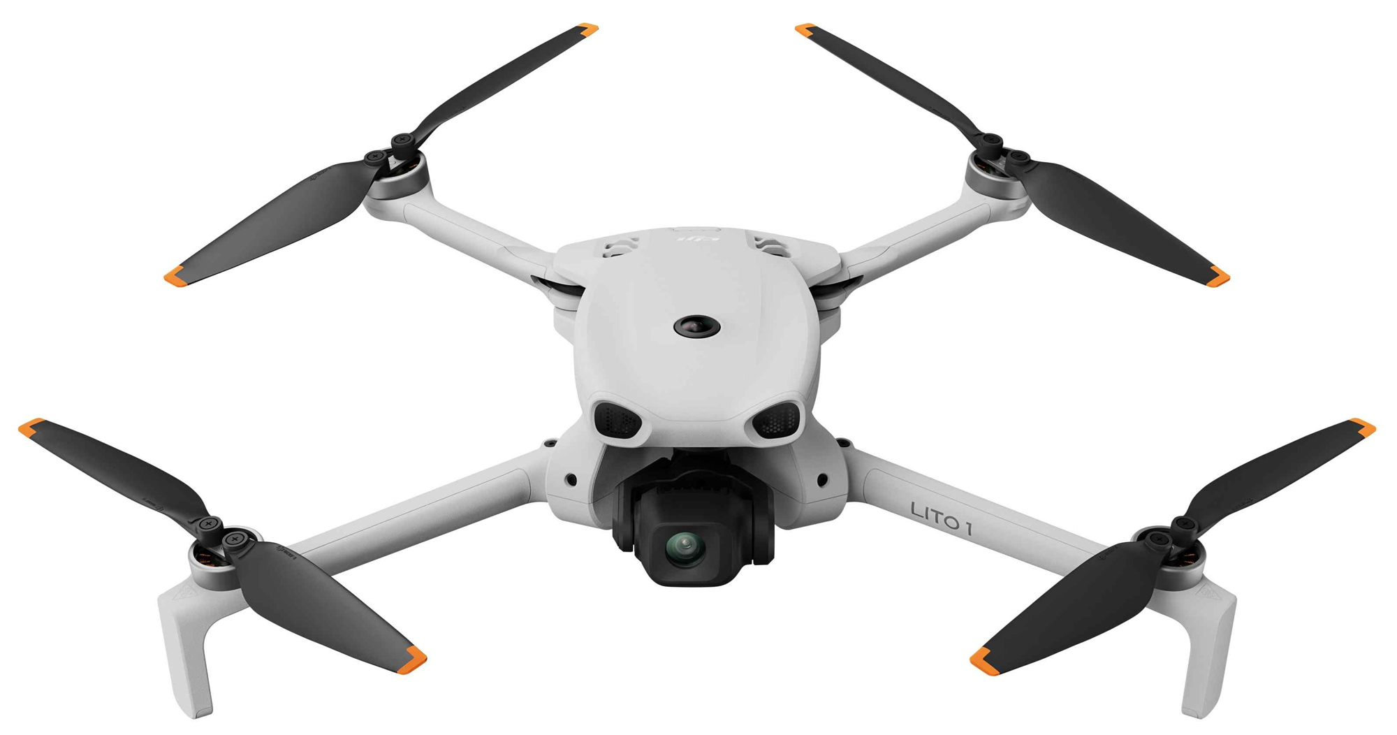 The DJI Lito 1 drone photographed from above.