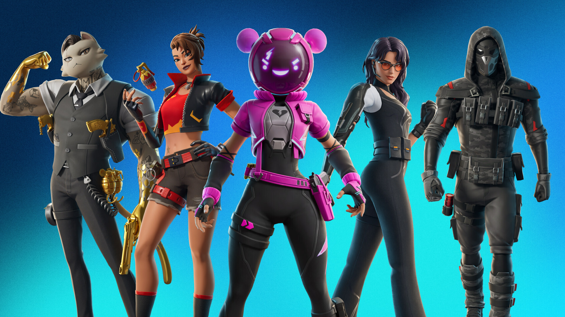 An image of Fortnite characters.