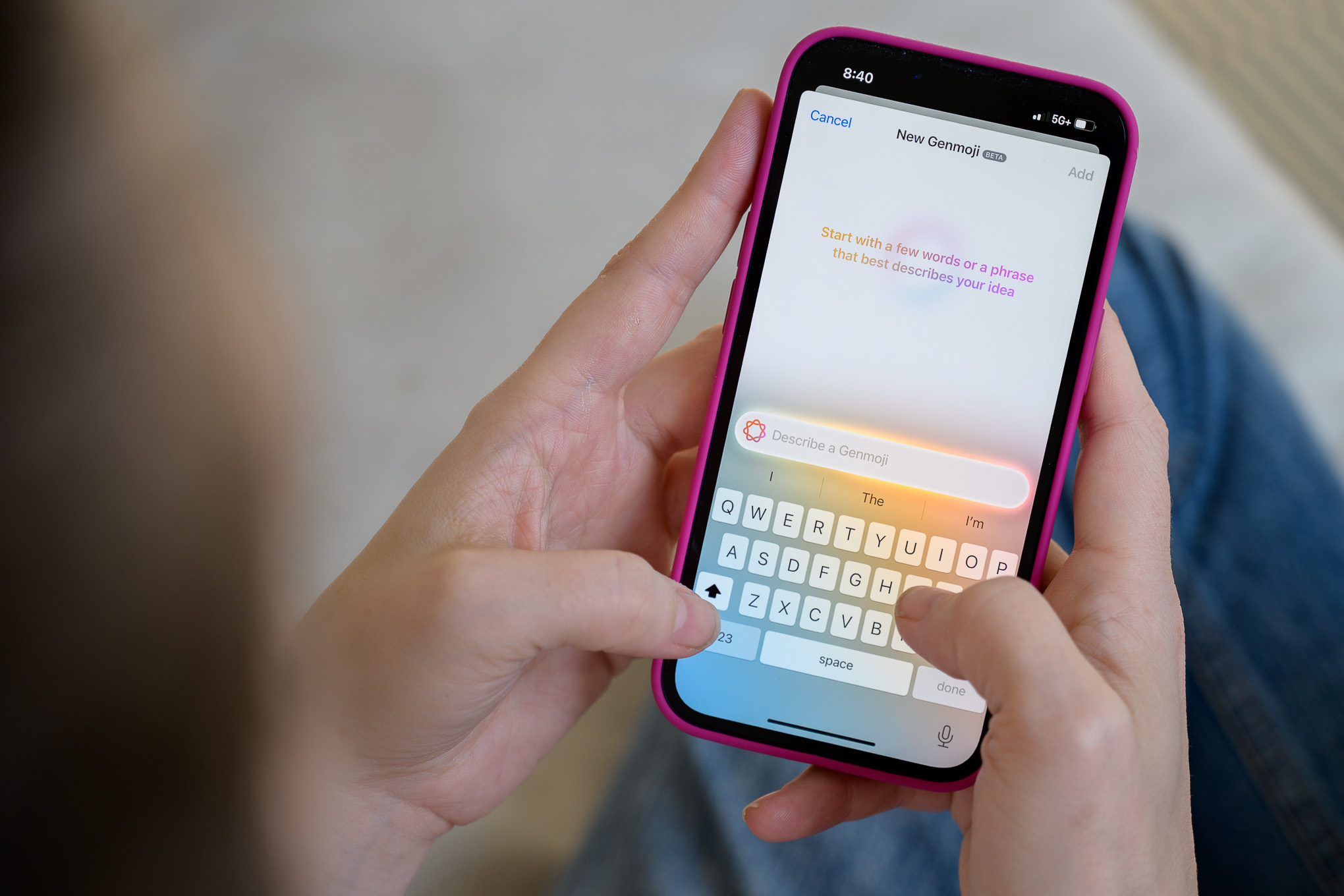 A hands-on photo of Apple’s iPhone 16E.