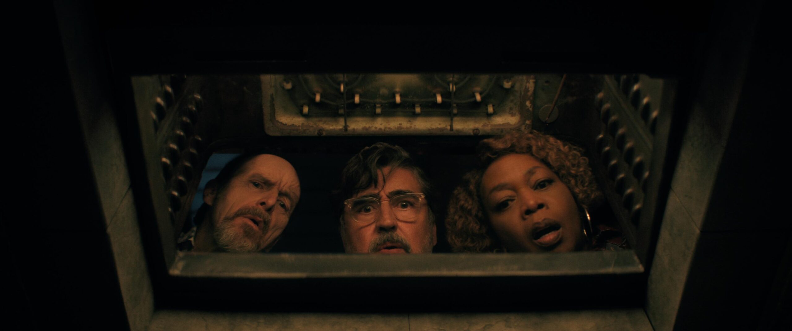 A still image from the TV series The Boroughs.
