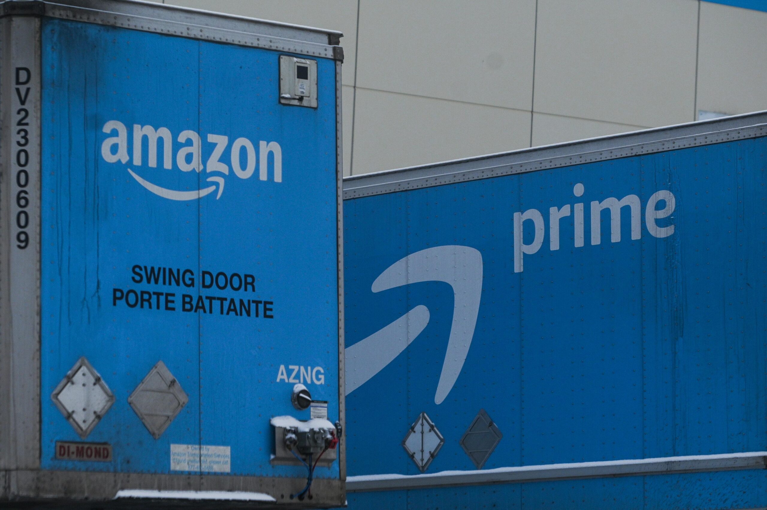 A photo of Amazon trailers