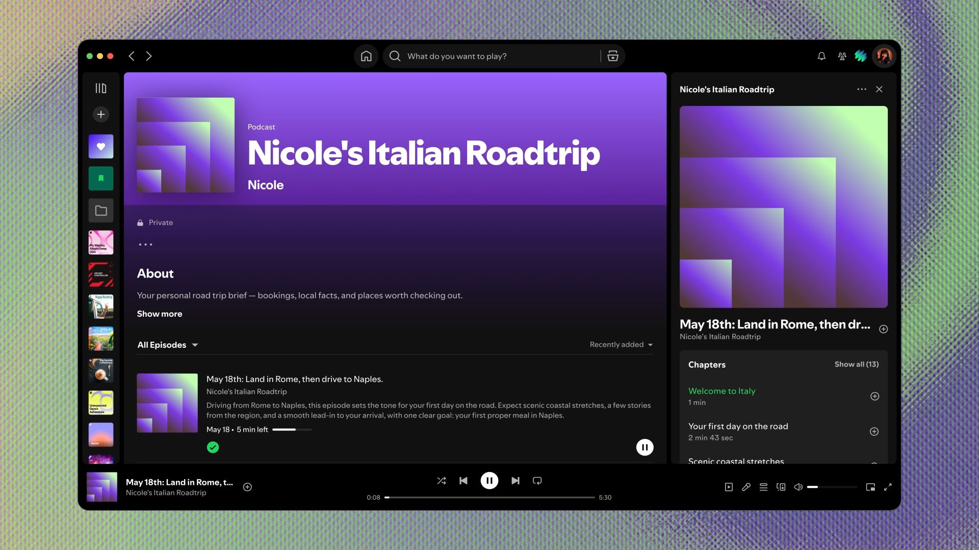 A screenshot of an AI-generated daily briefing from Spotify’s Studio AI app
