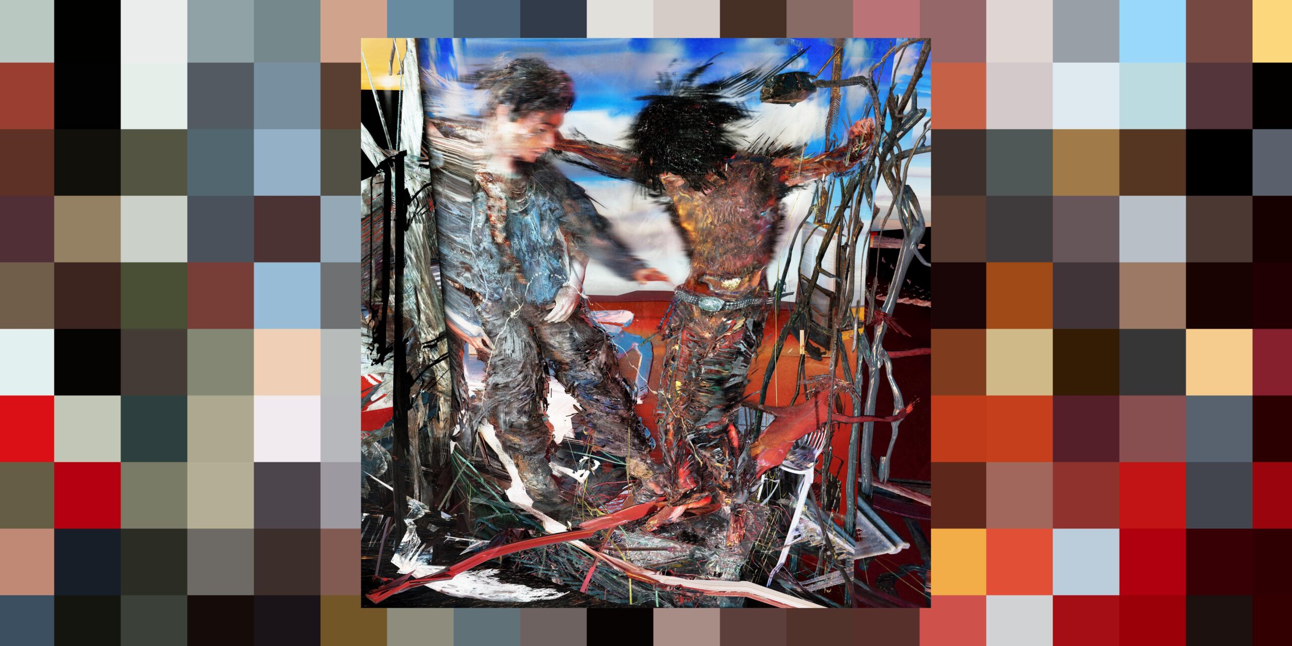 The cover of Cold Court’s debut EP (^_^) / (aka Hands Up)
