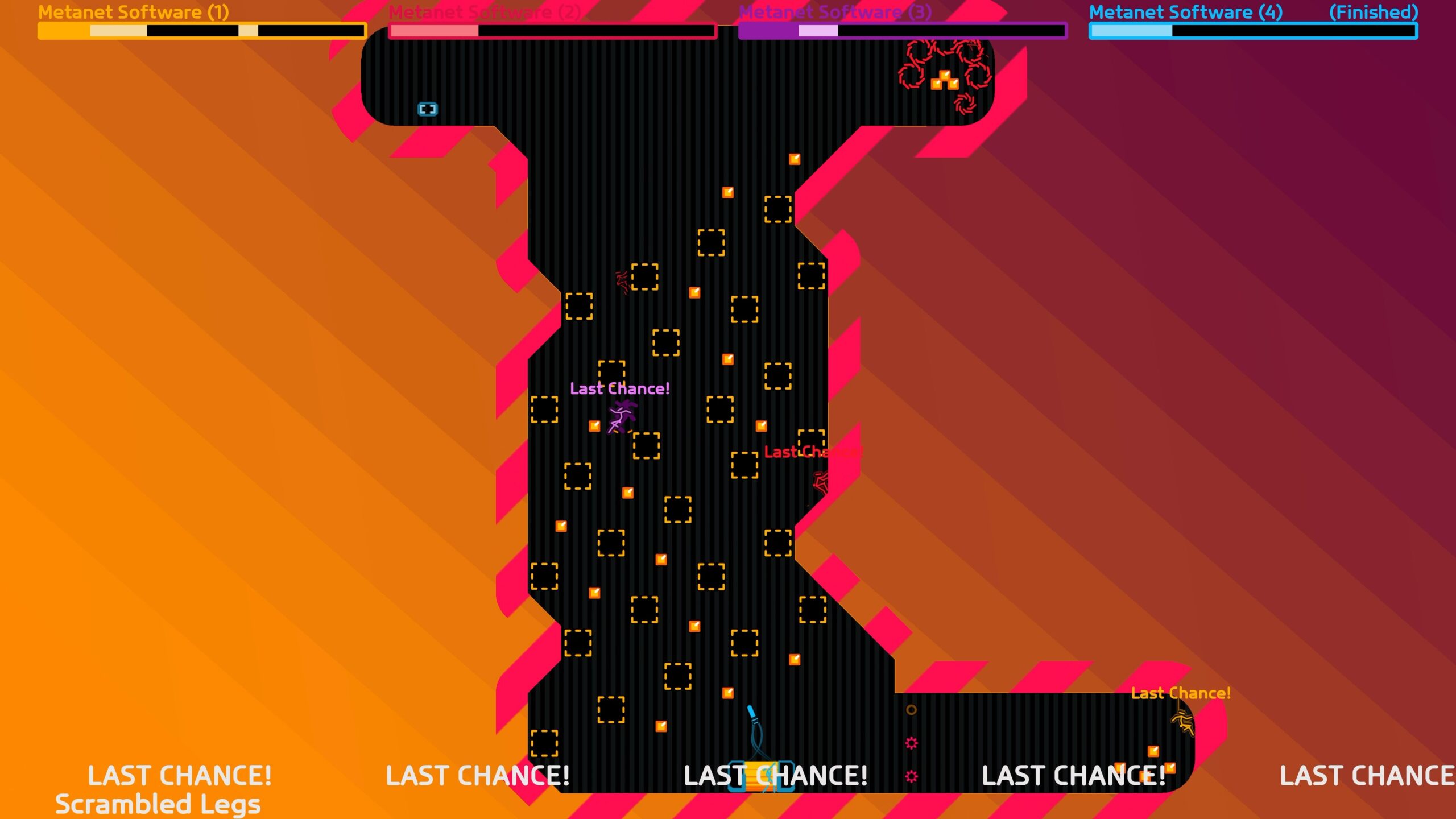 A screenshot from the video game N Plus Infinity Times Two.