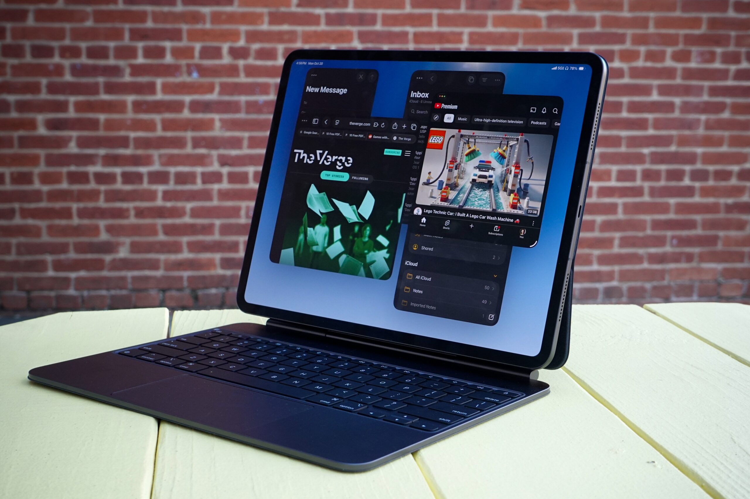 A photo of the M5 iPad Pro.