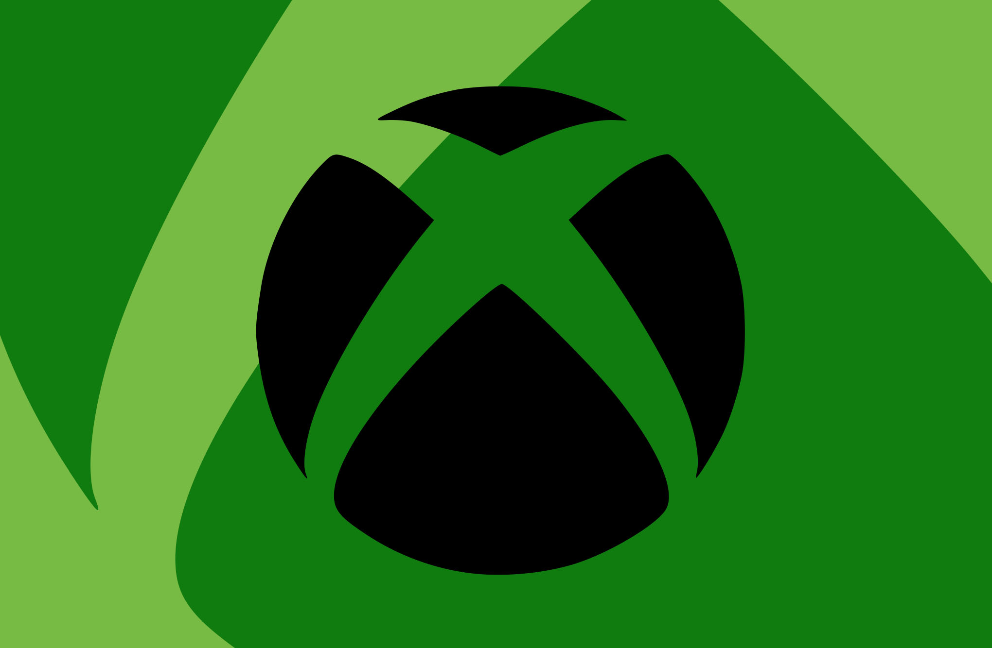 Vector illustration of the Xbox logo.