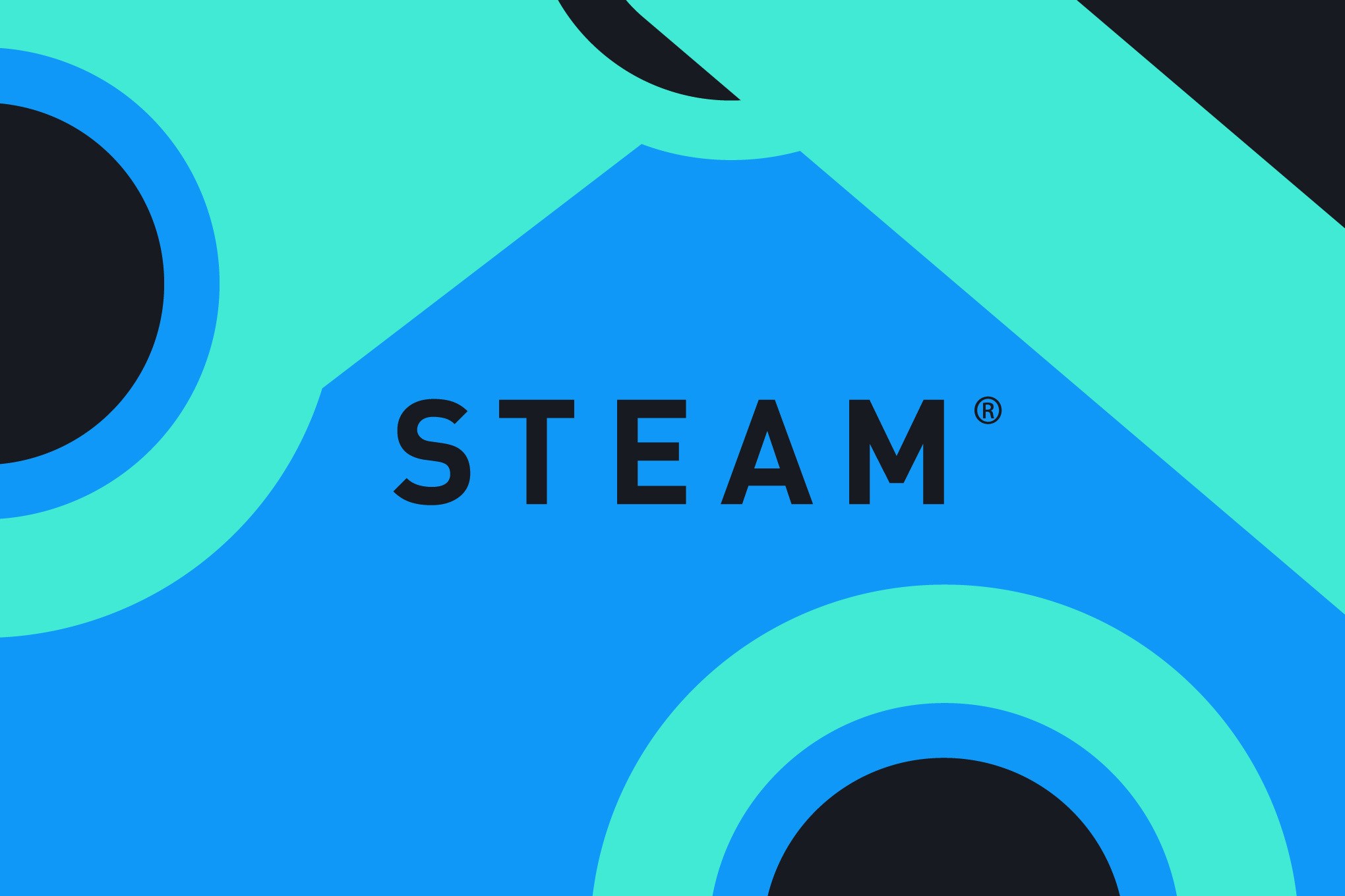 An illustration of the Steam logo.